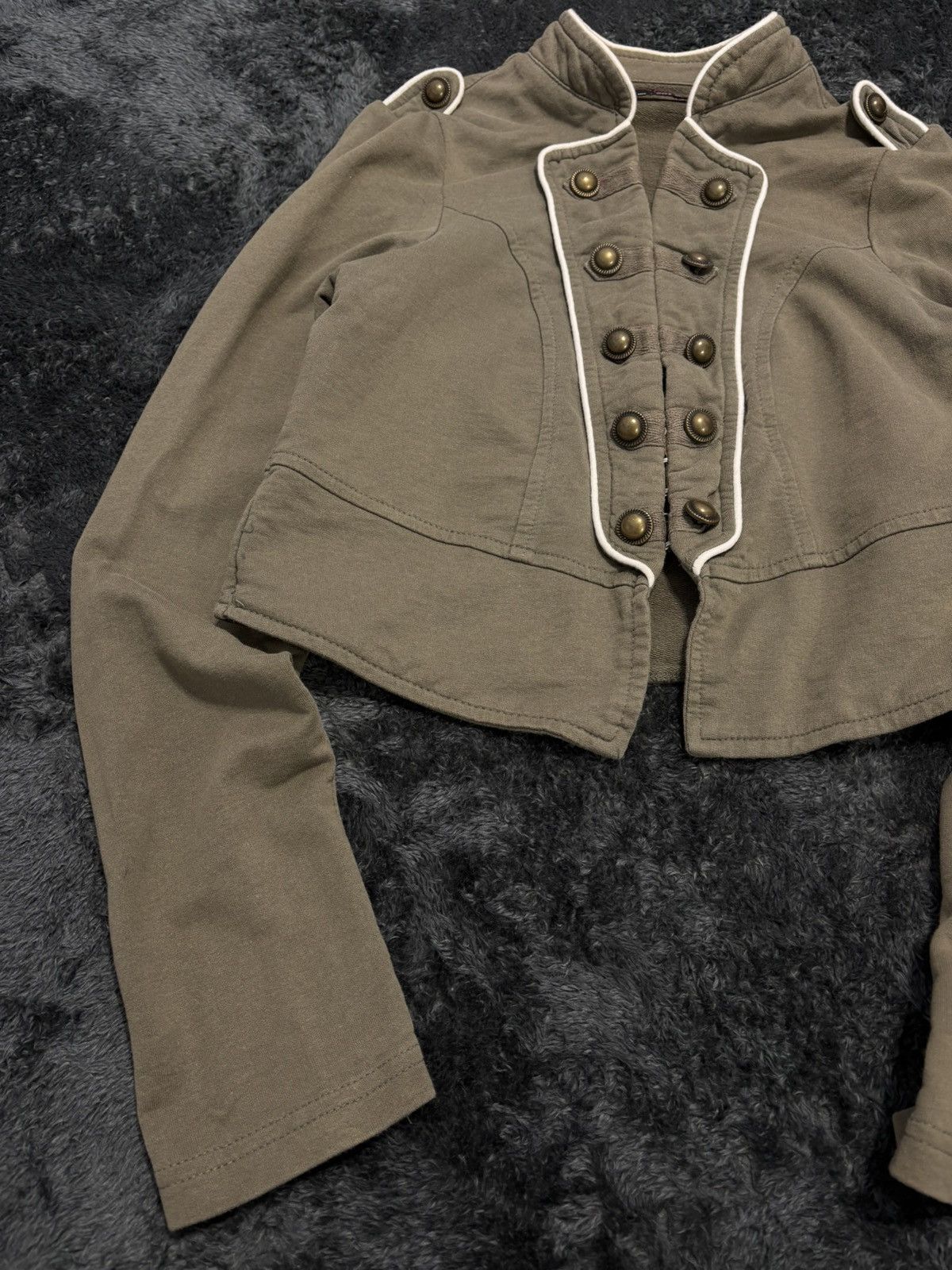 Hysteric Glamour × Undercover 00s Napoleon Military Jacket Coat YSL PPFM Balmain Vibe Size S / US 4 / IT 40 - 3 Thumbnail