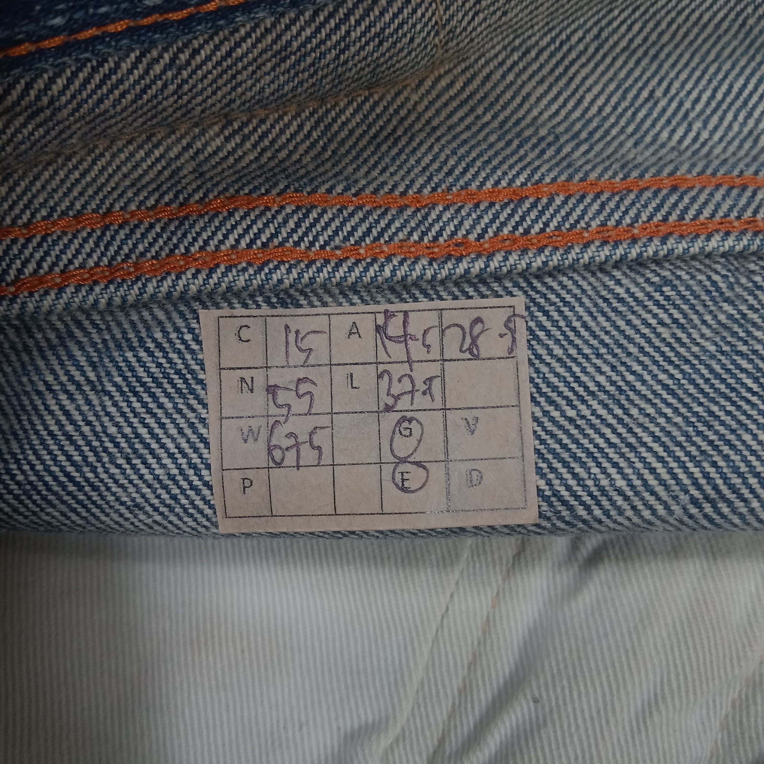 45rpm × Japanese Brand × Vintage 45rpm Japanese Brand Denim Jeans Size US 29 - 16 Thumbnail