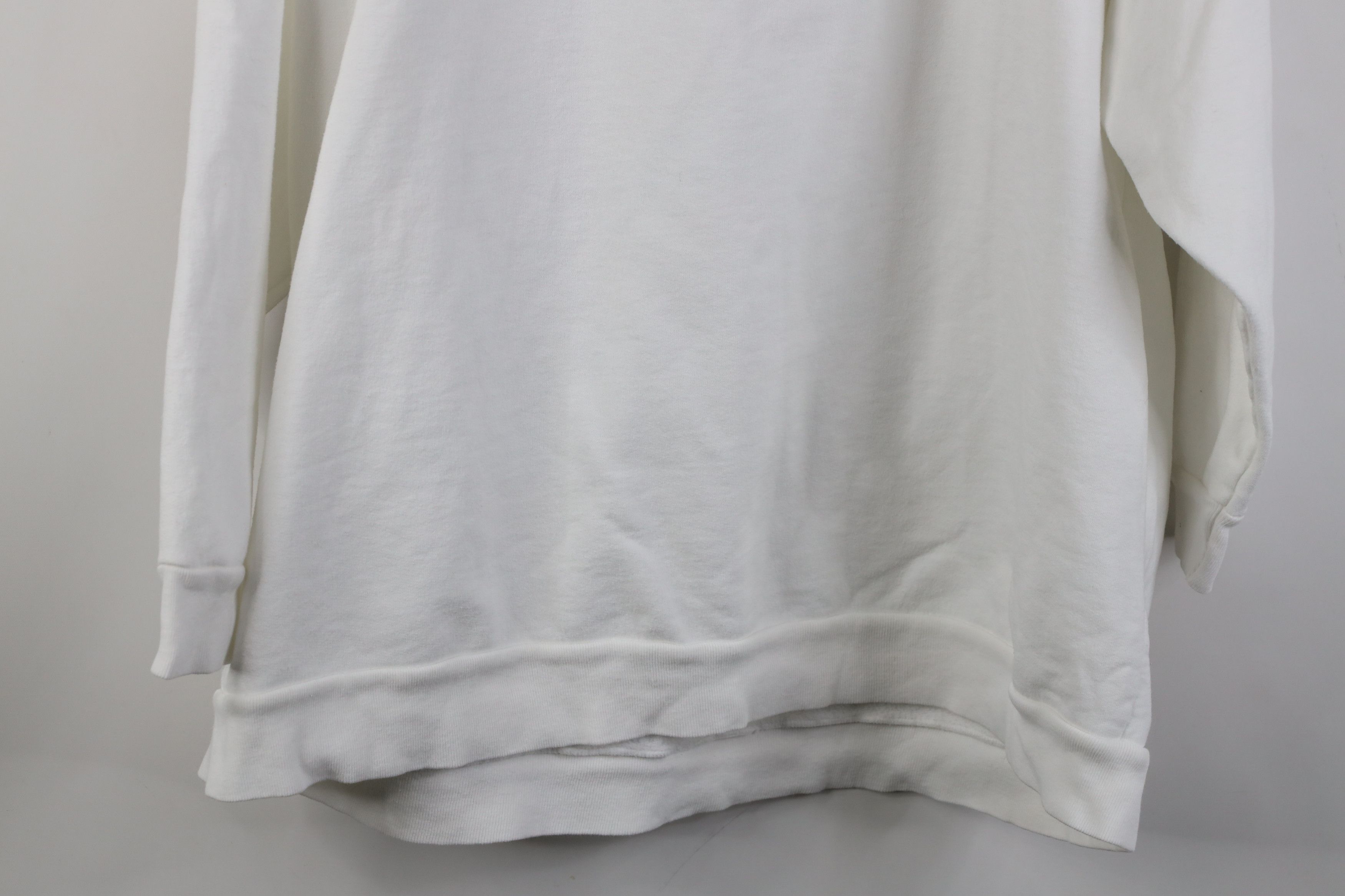Vintage Vintage 90s Streetwear Winter Snowflakes Sweatshirt White Size XL / US 12-14 / IT 48-50 - 12 Thumbnail