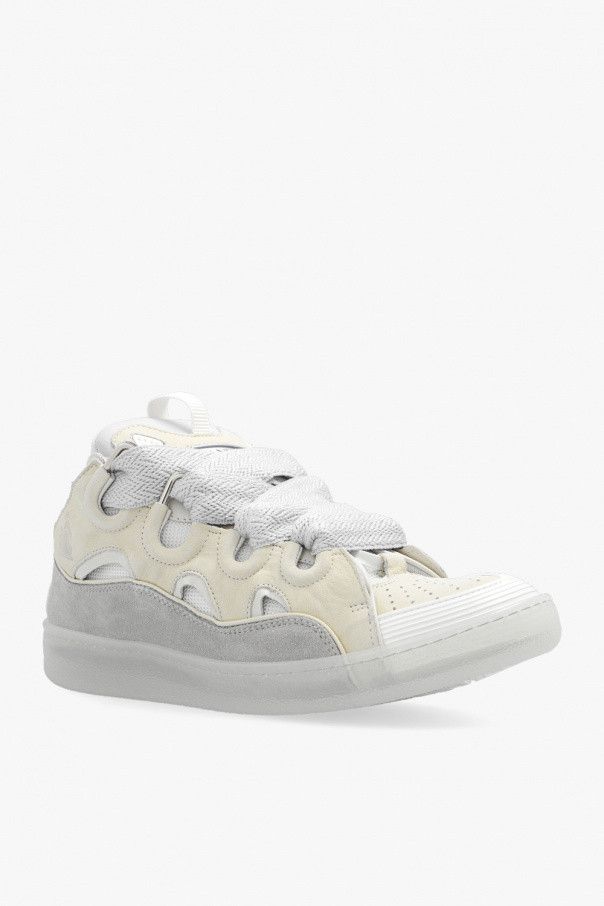 Lanvin o1w1db11124 Curb Low Top Sneakers in Multicolor Size US 12 / EU 45 - 4 Thumbnail