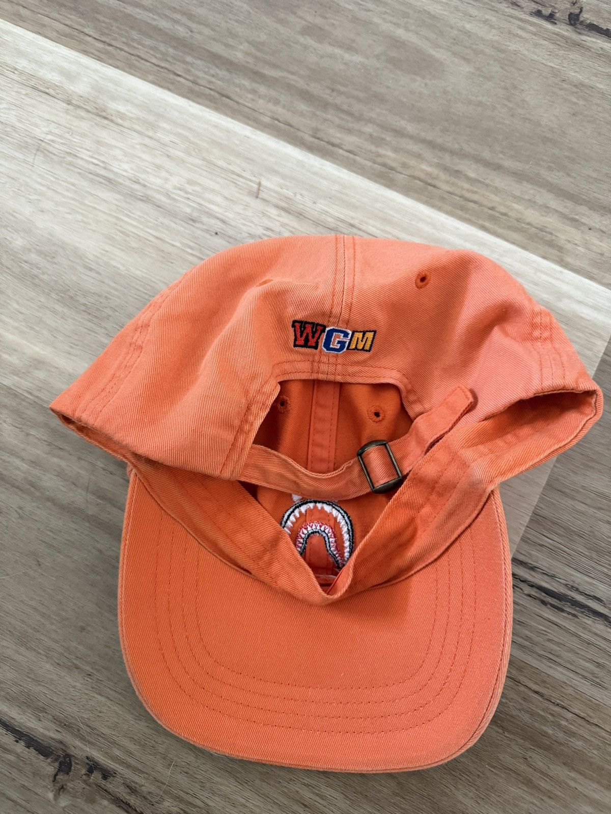 Bape Authentic Bape Shark WGM Strap Back Cap Size ONE SIZE - 2 Thumbnail