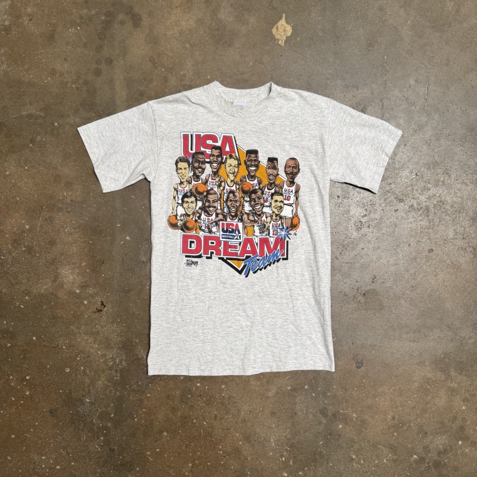 Salem Sportswear 1992 Dream Team T-Shirt Salem Sportswear Sz S - Stark Size US S / EU 44-46 / 1 - 1 Thumbnail