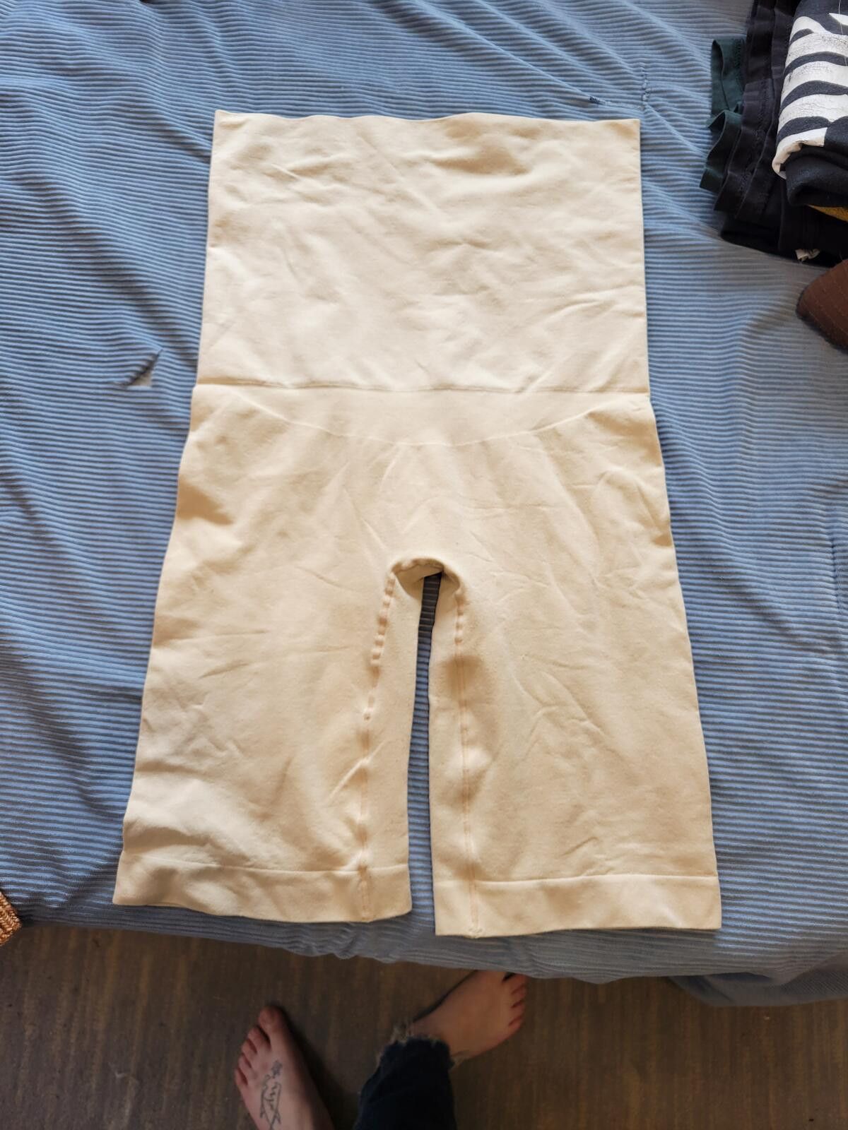 Genetic Manipulation Shinichiro Kuriya High Waist Beige Shaping Shorts Spanx Size ONE SIZE - 2 Thumbnail
