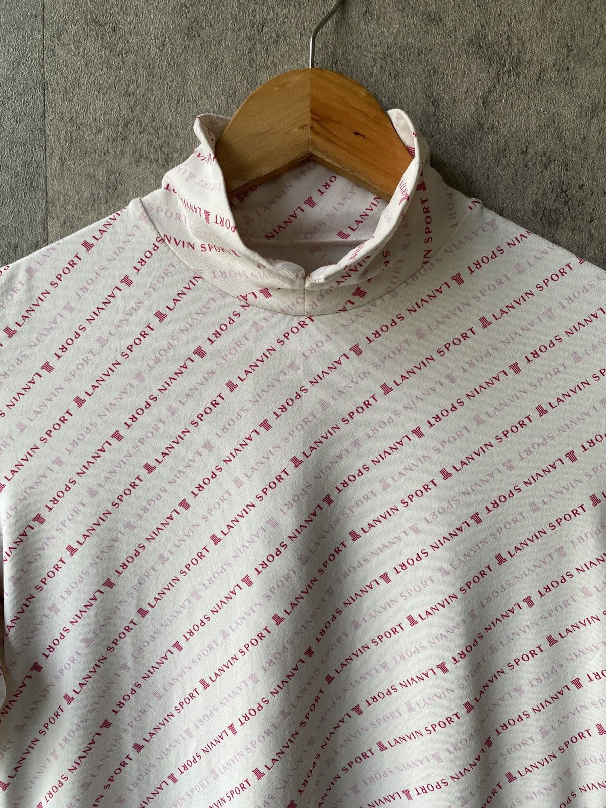 Lanvin Lanvin Monogram Turtleneck Design Shirt Size S / US 4 / IT 40 - 5 Thumbnail