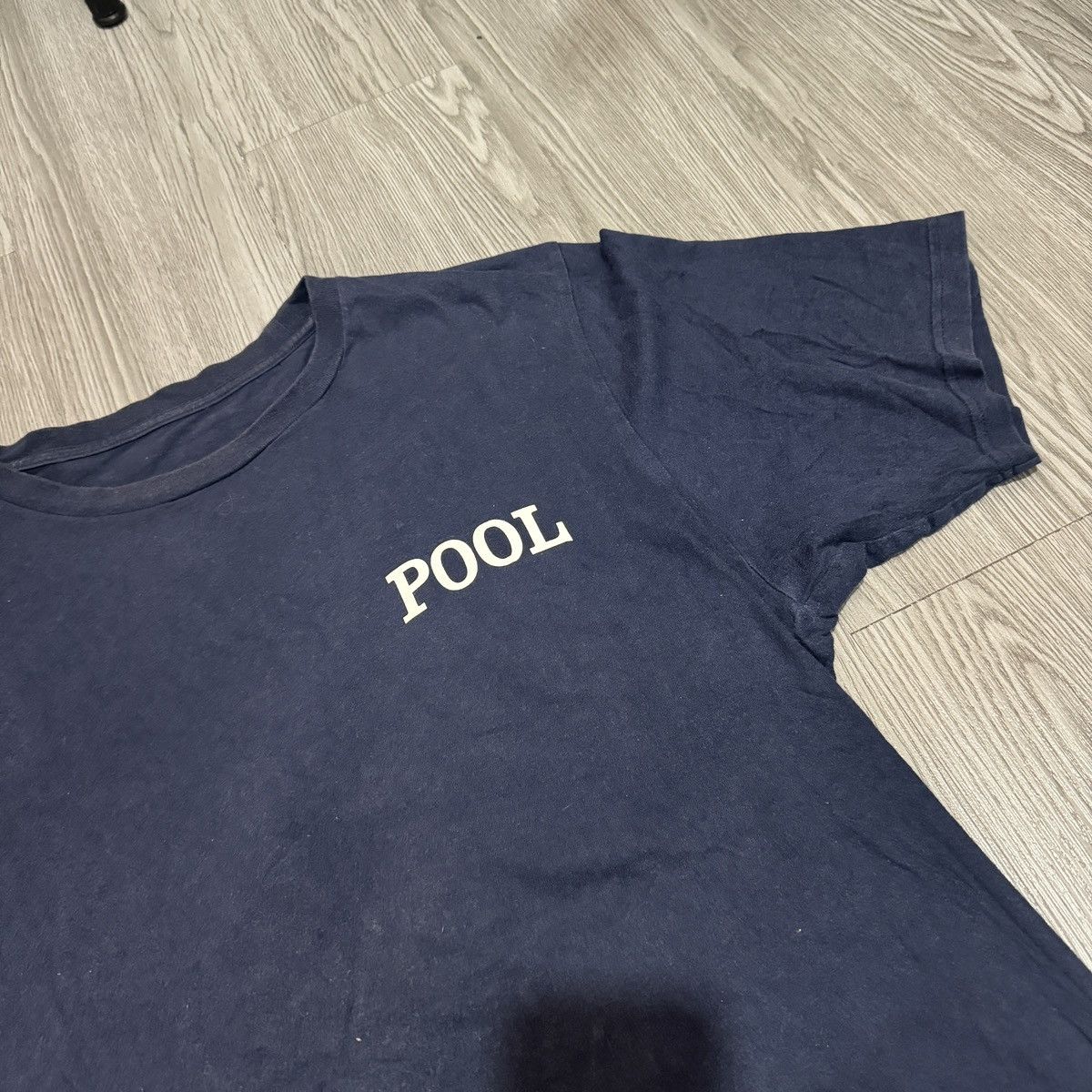 the POOL aoyama The Pool Aoyama Navy Tshirt Size US XL / EU 56 / 4 - 2 Thumbnail
