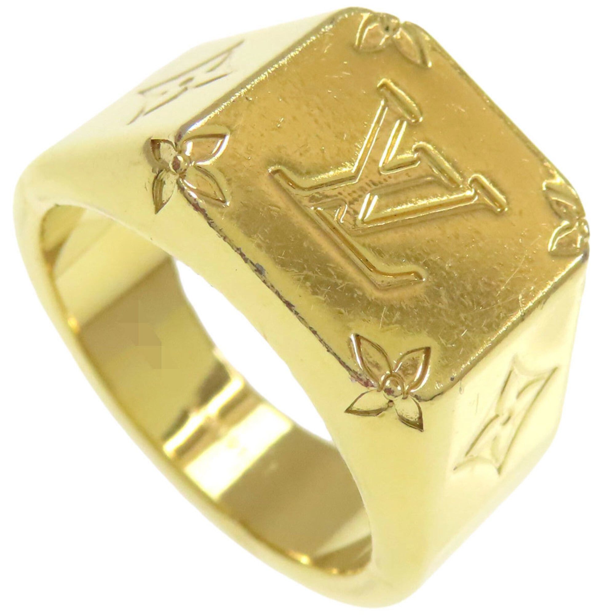 Louis Vuitton Louis Vuitton M80191 Signet Ring, Metal Women's LOUIS VUITTON Size ONE SIZE - 1 Thumbnail