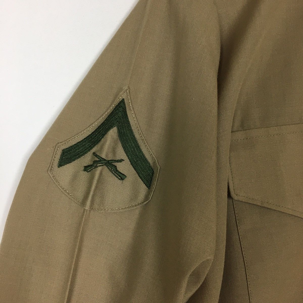 Vintage Vintage USMC Military Uniform Shirt 839 Long Sleeve Size US M / EU 48-50 / 2 - 6 Thumbnail