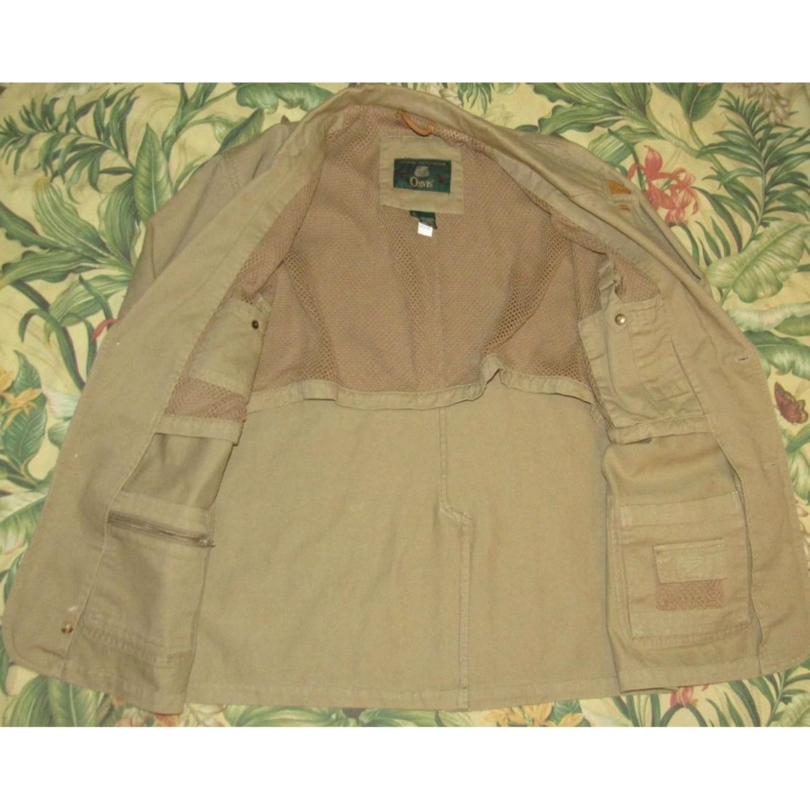 Orvis ORVIS Cotton Zambezi Blazer Jacket Large Size 42R - 3 Thumbnail