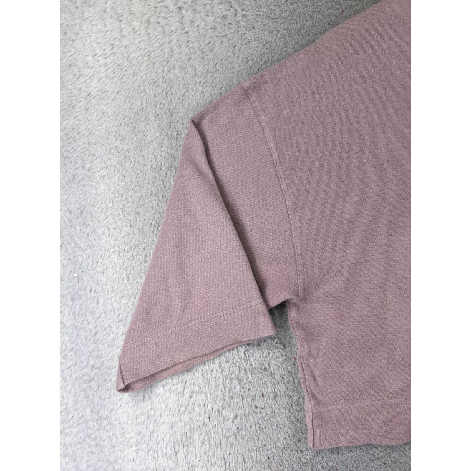 The North Face VINTAGE The North Face Hoodie Shirt Womens L Pink Crop Pullover 3/4 Sleeve Cotton Logo All Seasons Mens Womens Girls Boys Size L / US 10 / IT 46 - 3 Thumbnail