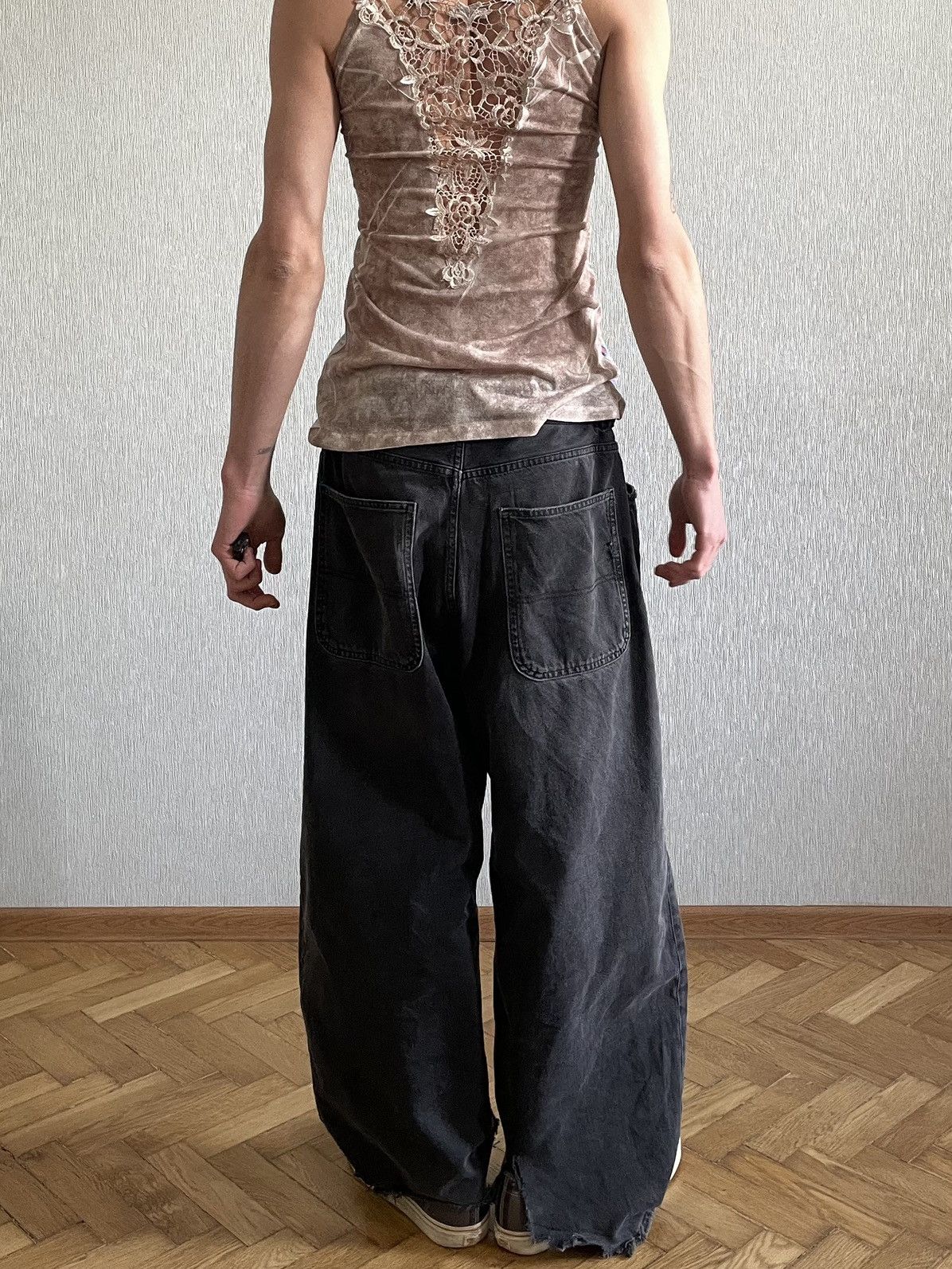 Other A Tunic / Tank Top Tee w/ Unknown Diva. Y2K / Millennium Size L / US 10 / IT 46 - 4 Thumbnail