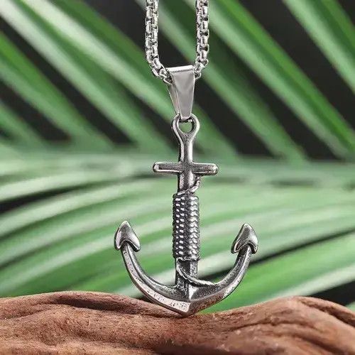 Jewelry New Anchor Pendant Necklace Size ONE SIZE - 4 Thumbnail