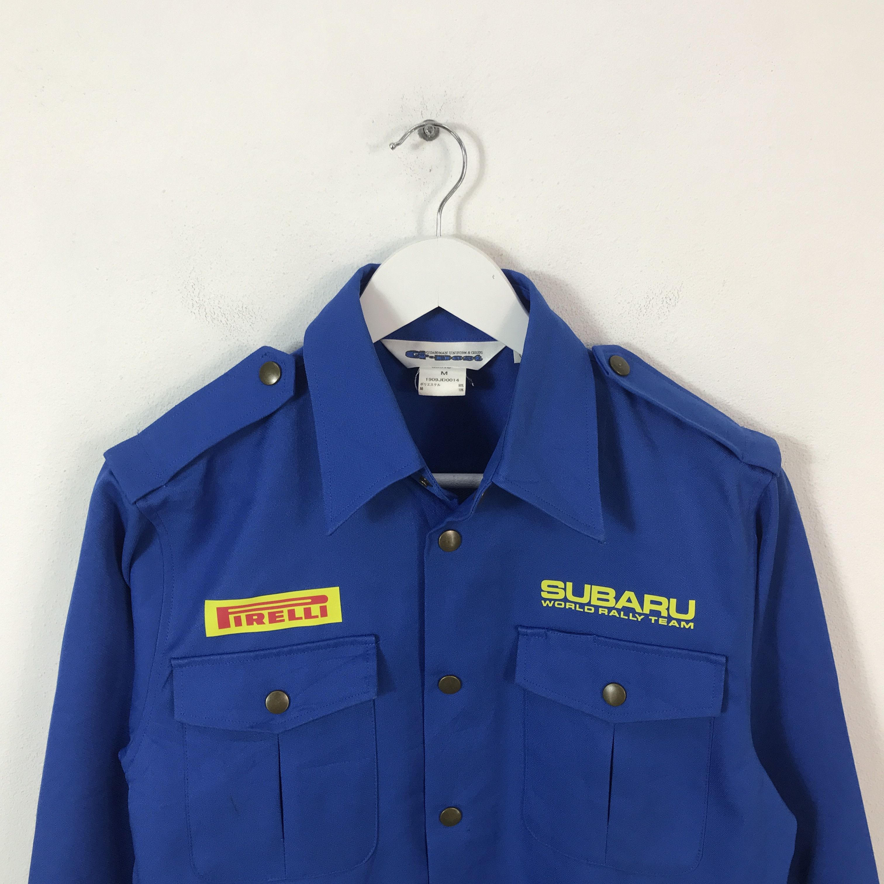 Japanese Brand Vtg subaru racing button up woking custom jacket Size US M / EU 48-50 / 2 - 3 Thumbnail