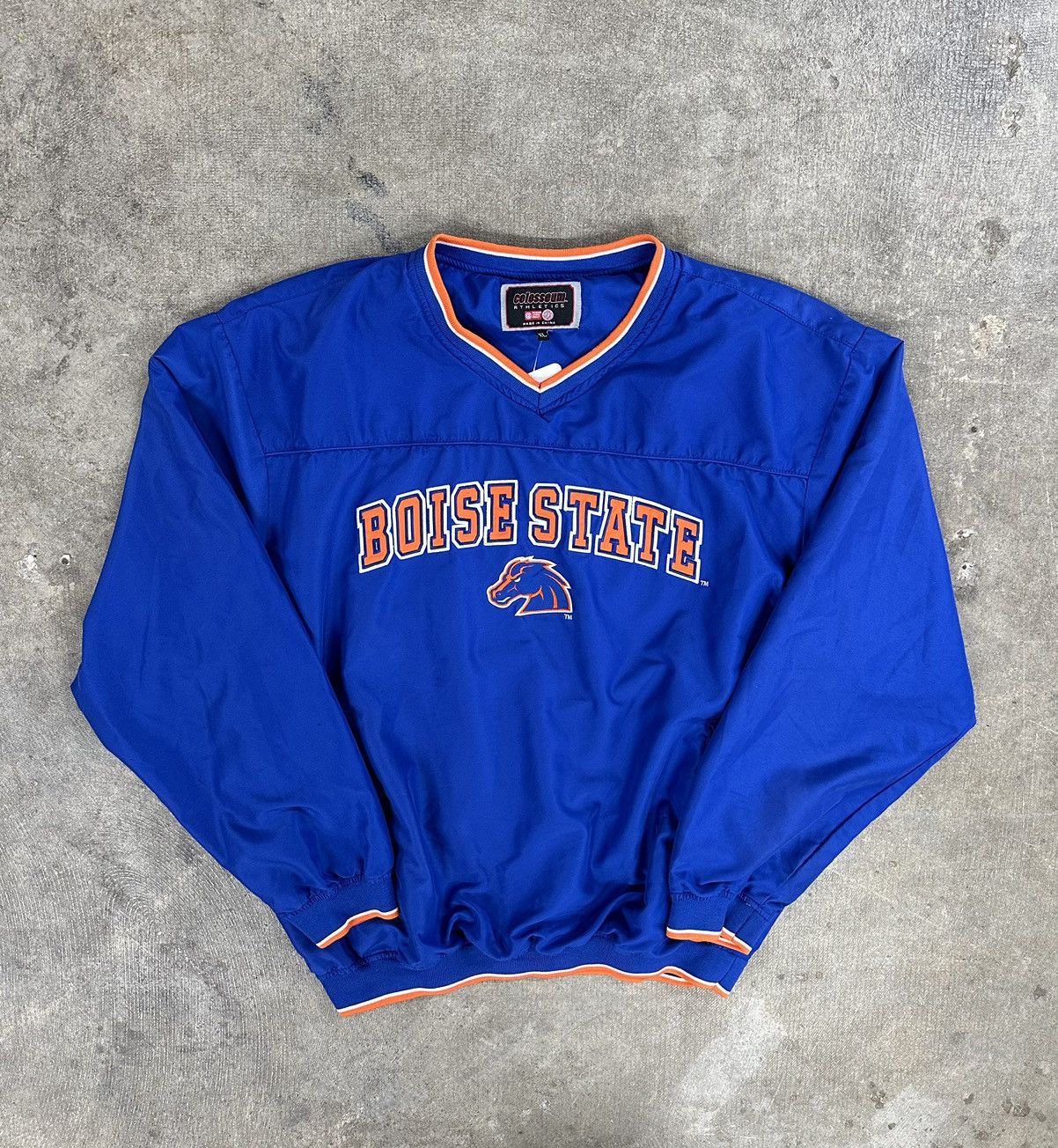 Vintage Vintage Y2K 00s Boise State Broncos Windbreaker Jacket Size US XL / EU 56 / 4 - 1 Thumbnail