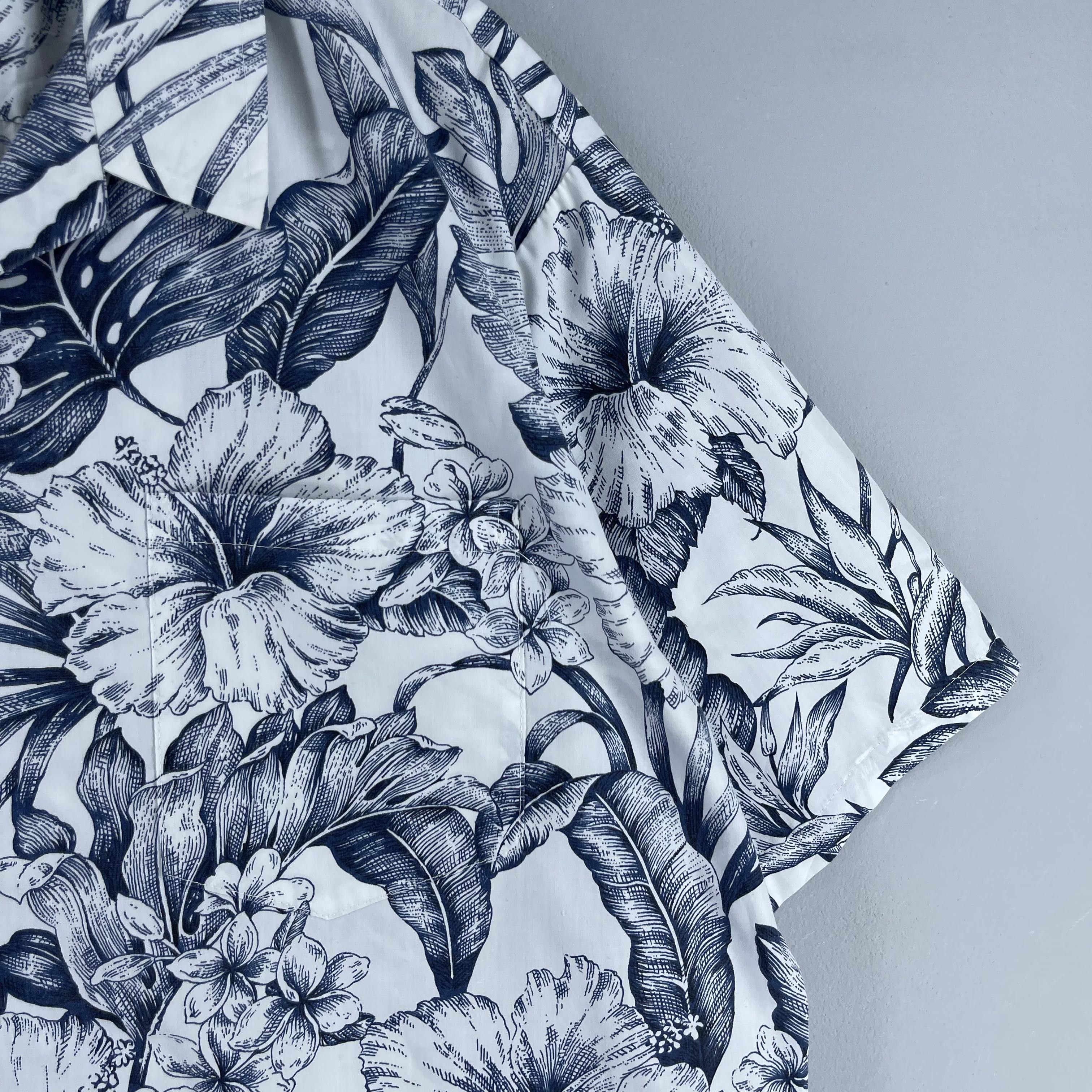 Vintage Vintage Aloha Tropical Floral Abstract Hibiscus Hawaii Shirt Size US XL / EU 56 / 4 - 3 Thumbnail