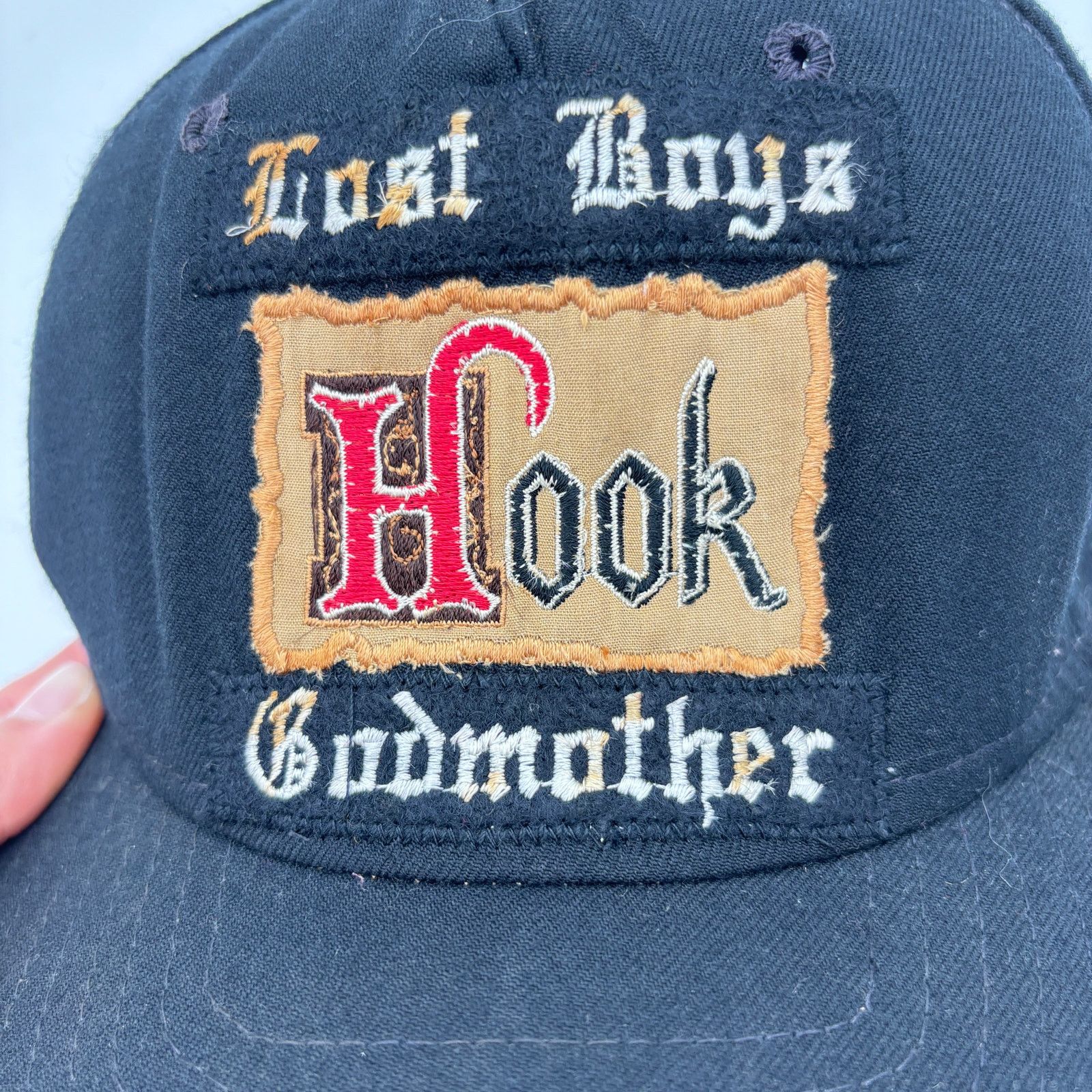New Era Vintage 1991 Hook Cast & Crew Movie Promo Lost Boys Wool Hat Size ONE SIZE - 12 Thumbnail