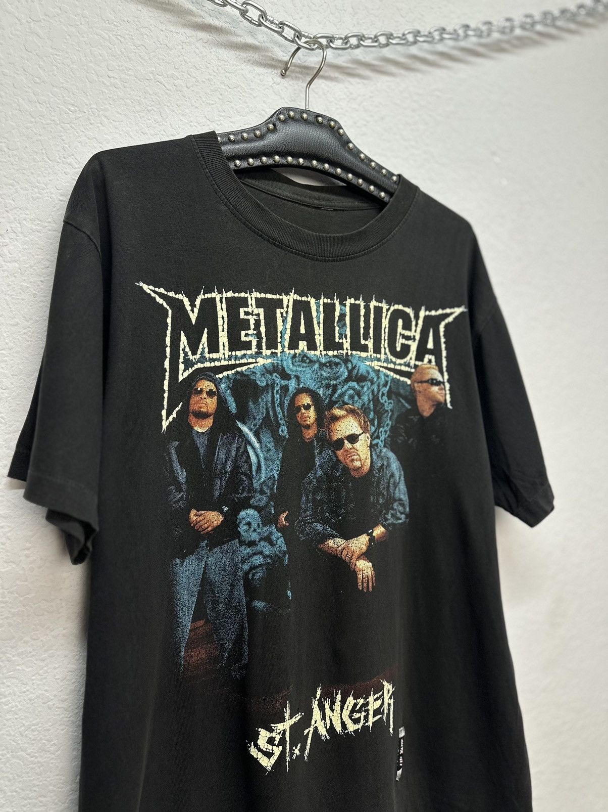 Metallica Vintage Metallica T-shirt 1990 Concert Tour Band tee Rock Size US L / EU 52-54 / 3 - 5 Thumbnail