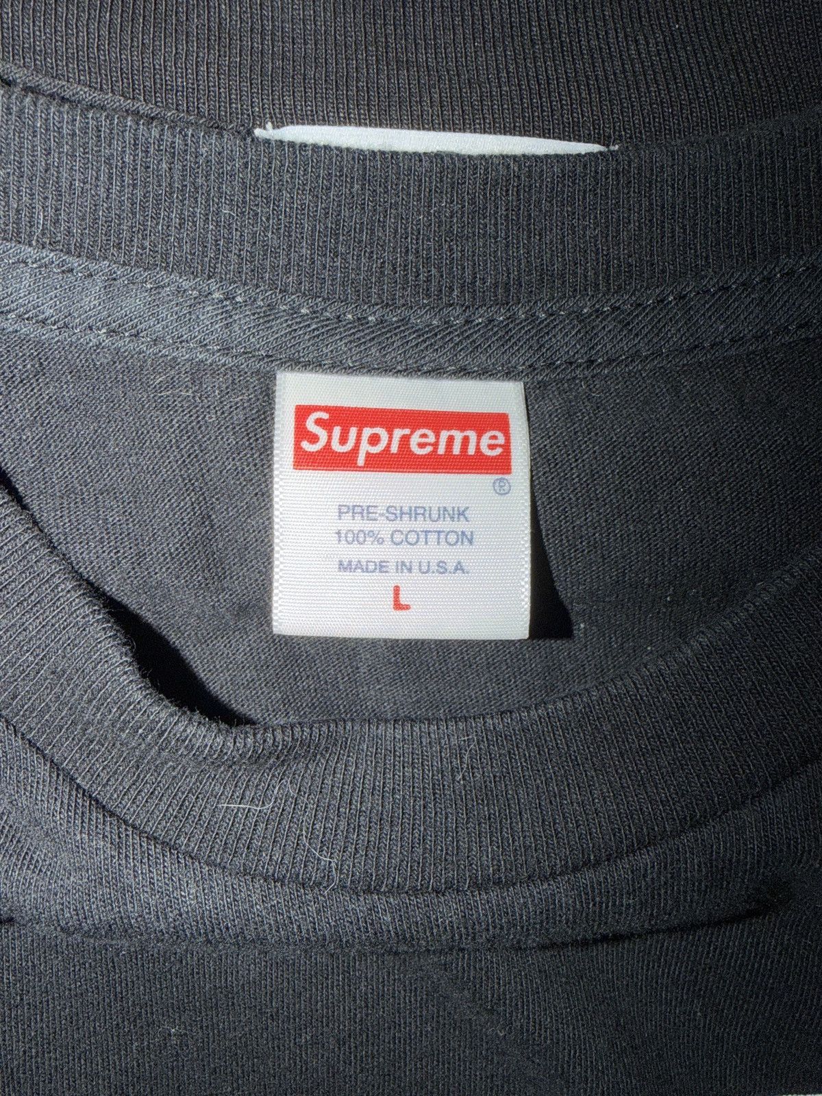 Supreme Supreme Tee Size US L / EU 52-54 / 3 - 3 Thumbnail