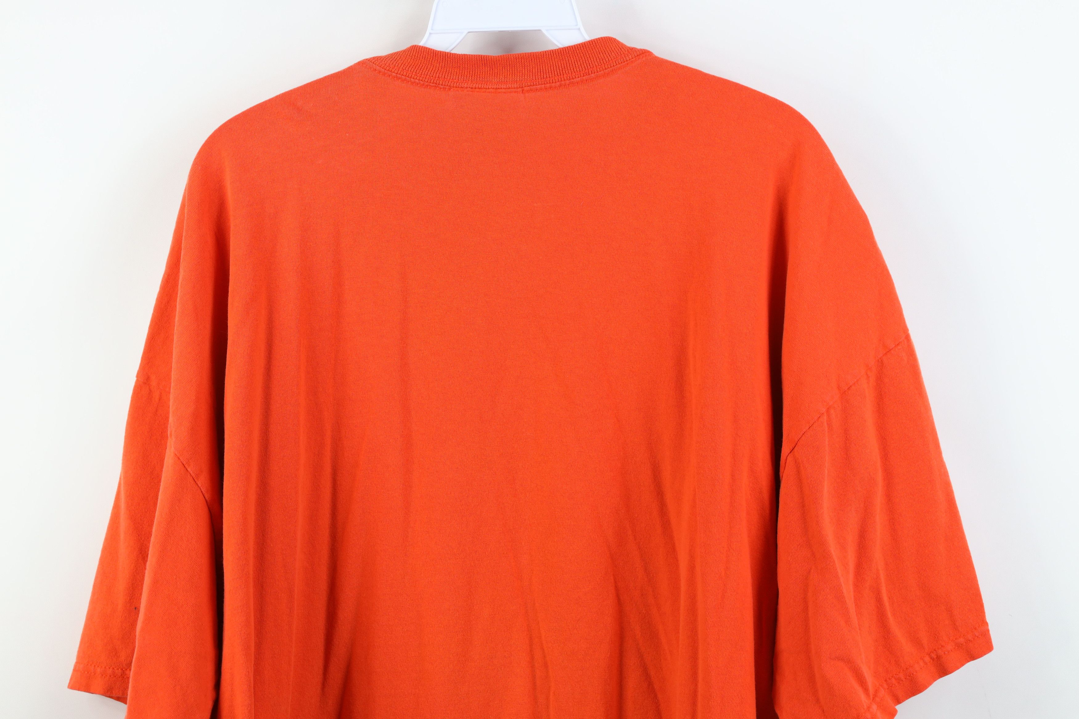 Nike Vintage Y2K Nike Center Swoosh Tigers Baseball T-Shirt Size US XXL / EU 58 / 5 - 13 Thumbnail