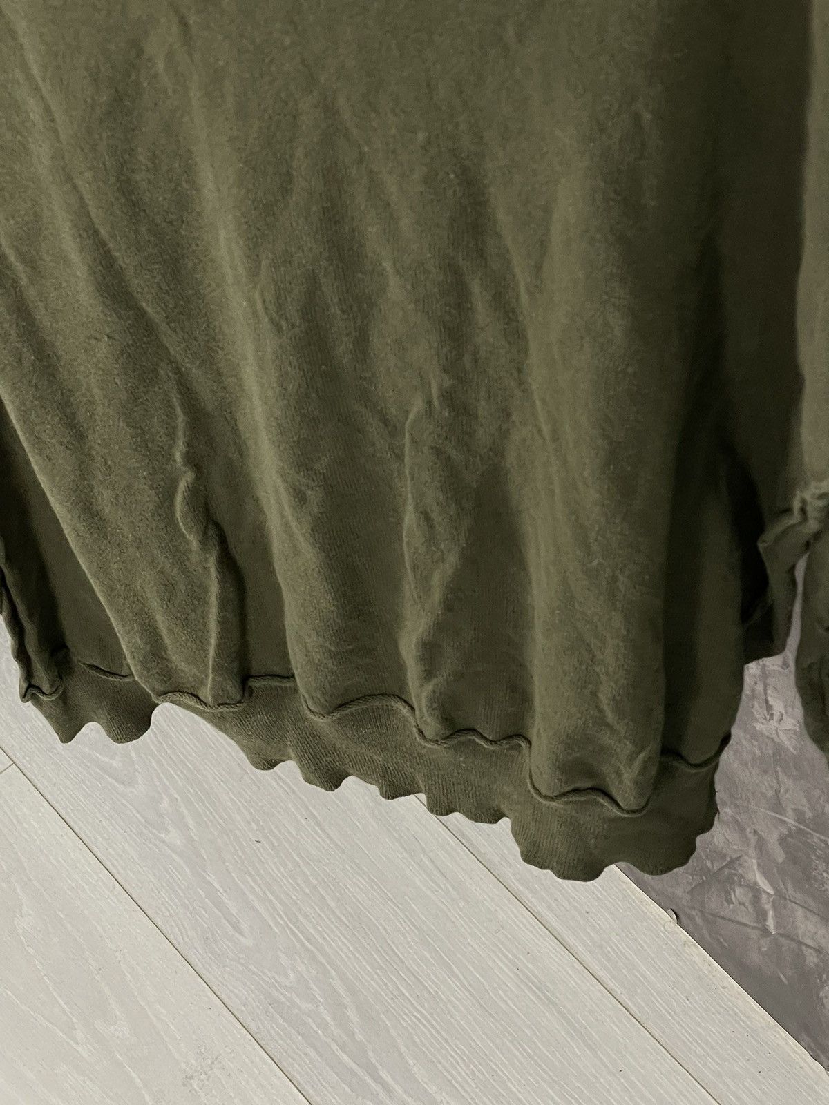 Diesel × Japanese Brand Diesel Vintage Archival Japanese Style Army Reverse Sweater Size L / US 10 / IT 46 - 10 Thumbnail