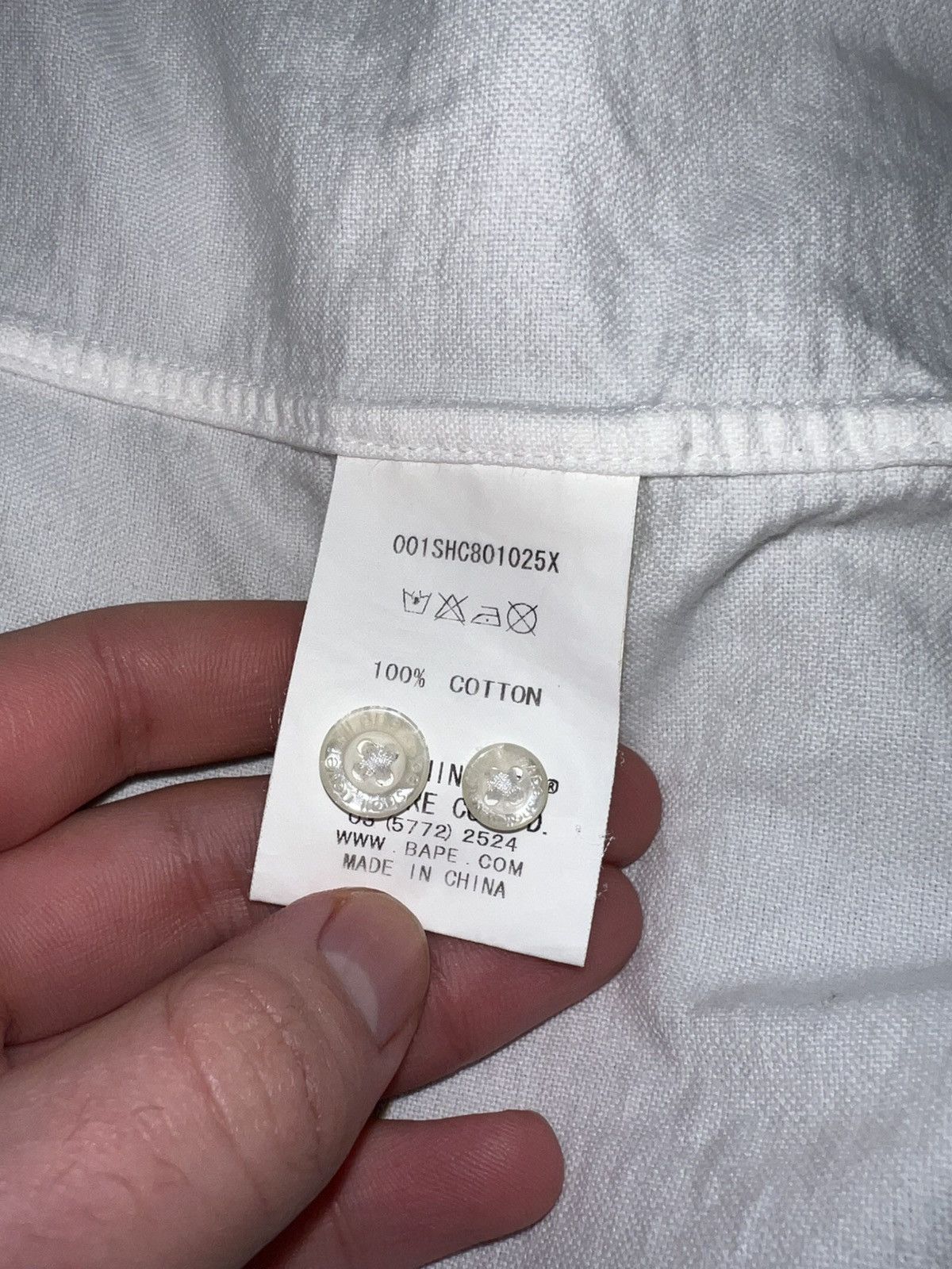 Bape Vintage BAPE BD Logo Shirt Size US L / EU 52-54 / 3 - 4 Thumbnail