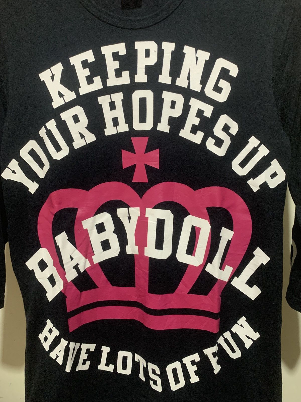Japanese Brand Japanese Baby Doll Poem Tee Shirt Size US M / EU 48-50 / 2 - 5 Thumbnail