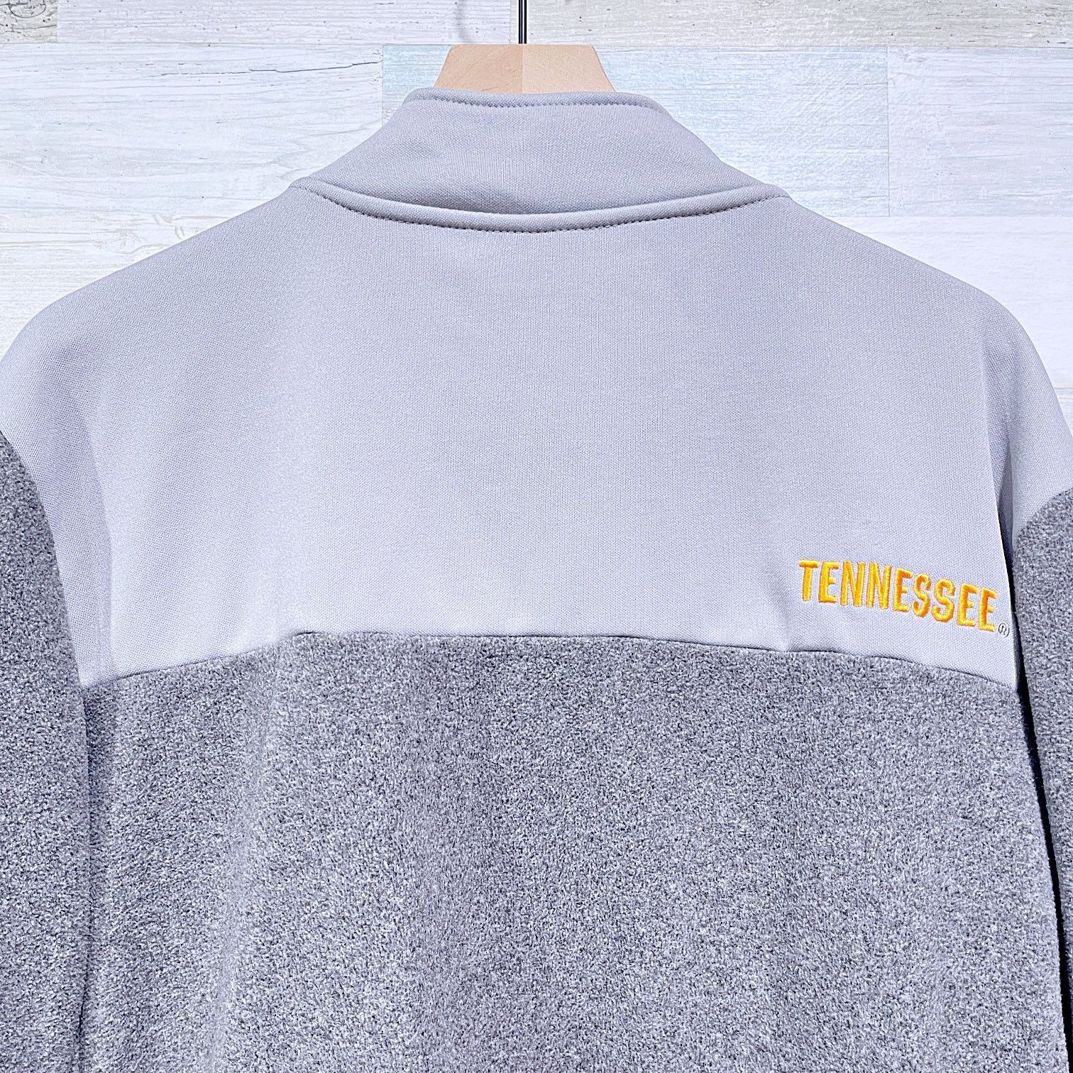 Colosseum Athletics Tennessee Volunteers Full Zip Fleece Jacket Gray Mens XL Size US XL / EU 56 / 4 - 5 Thumbnail