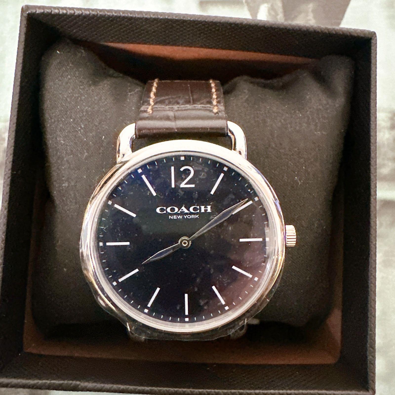 Coach Coach 14602142 Quartz Watch Blue Dial Size ONE SIZE - 2 Thumbnail