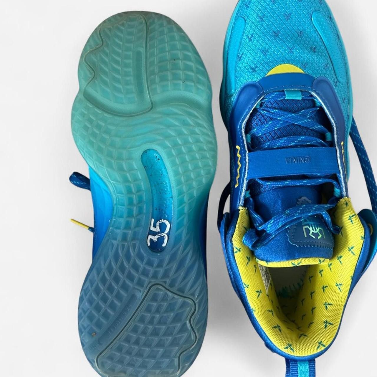 Adidas Adidas D.O.N. Issue 3 Ninja Time Blue Basketball... Size US 10.5 / EU 43-44 - 2 Thumbnail