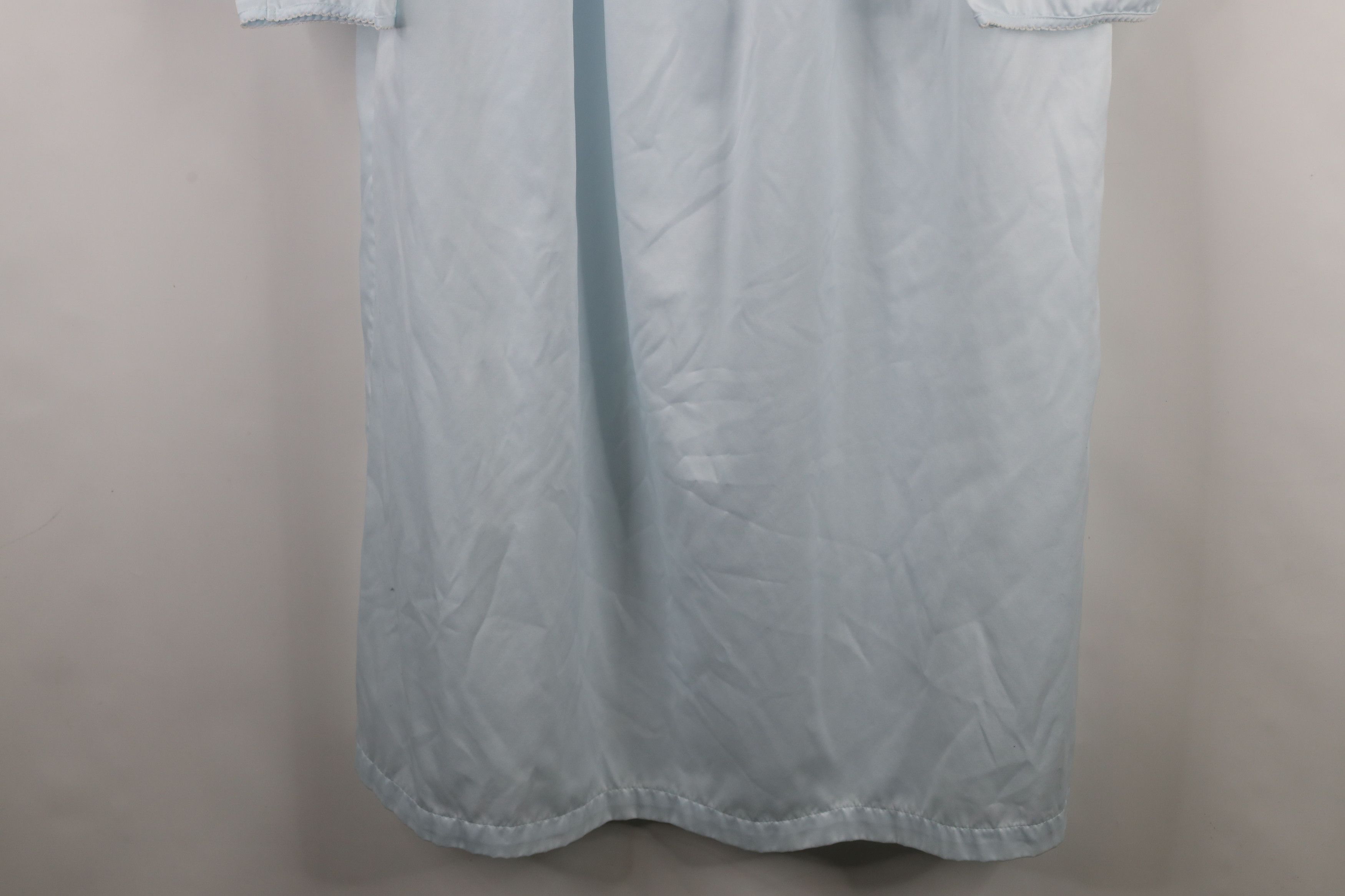 Vintage Vintage 90s Miss Elaine Lace Long Sleeve Night Gown Shirt Size M / US 6-8 / IT 42-44 - 4 Thumbnail