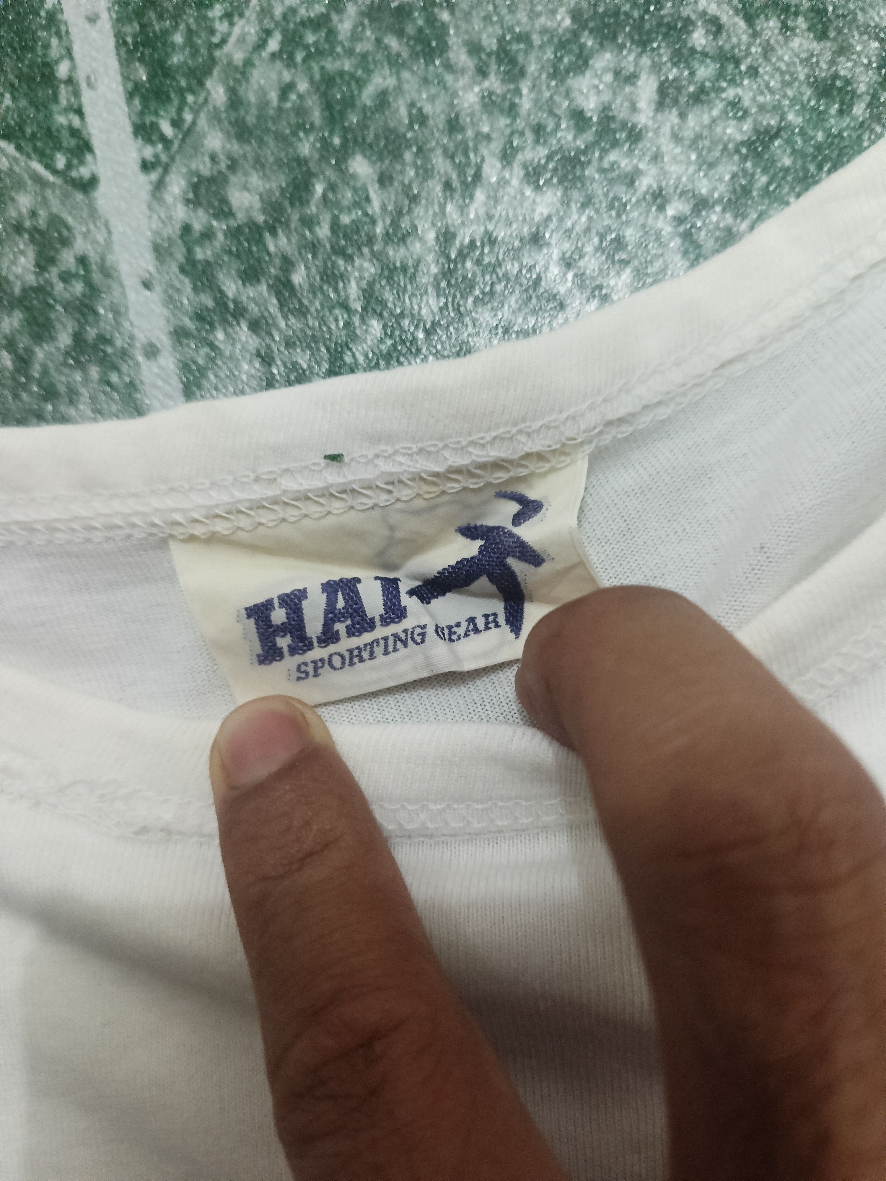 Hai Sporting Gear × Issey Miyake × Tsumori Chisato Rare Design Hai Sporting Gear Embroidery Iconic logo Human Size US M / EU 48-50 / 2 - 5 Thumbnail