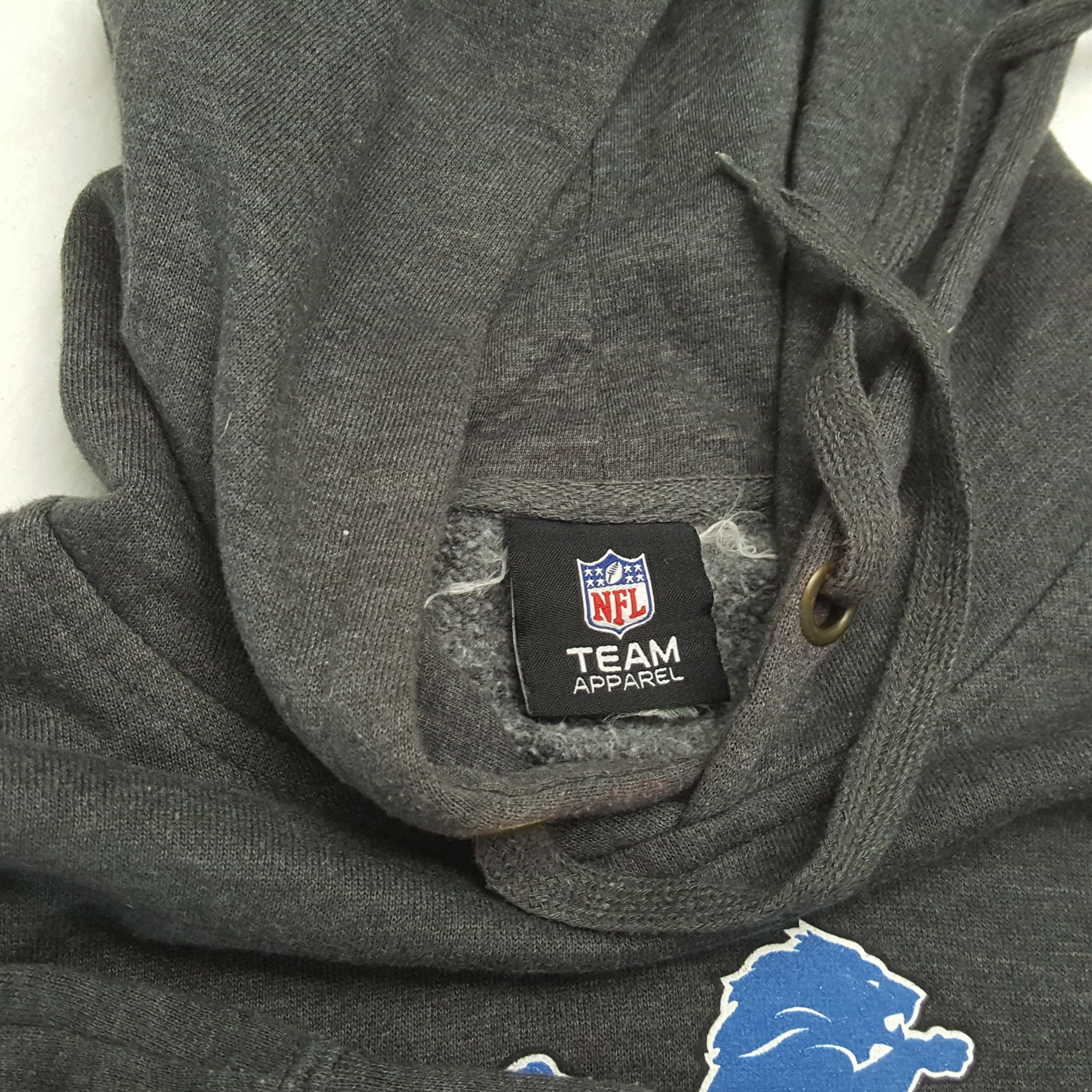 NFL × Vintage LIONS FOOTBALL NFL Hoodies American Football Team Size US XL / EU 56 / 4 - 9 Thumbnail