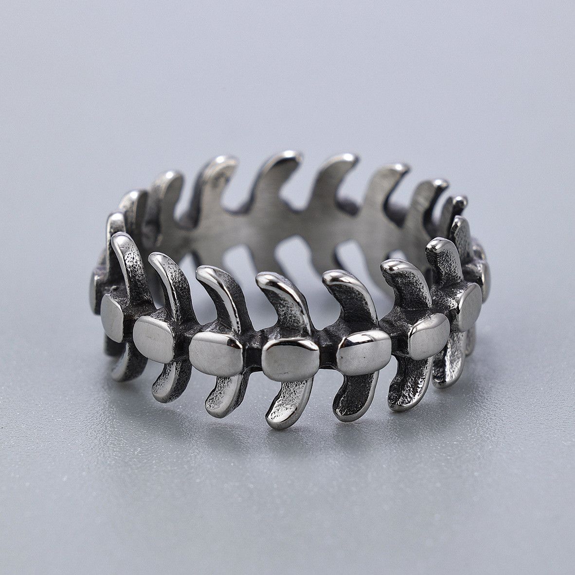 Jewelry Skull Crazy Jewelry Rings Open Size Chrome Ring (Size 7-13) Size ONE SIZE - 3 Thumbnail