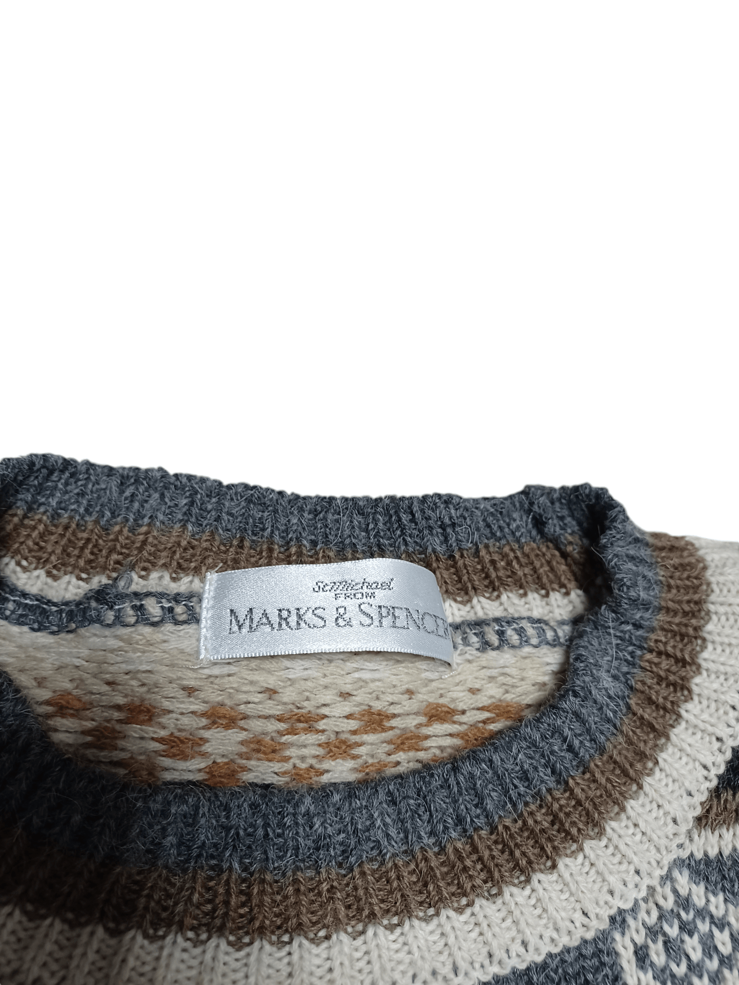 Other VINTAGE 90S MADE IN UK WOOL SWEATER OLDMONEY Y2K Size US M / EU 48-50 / 2 - 3 Thumbnail