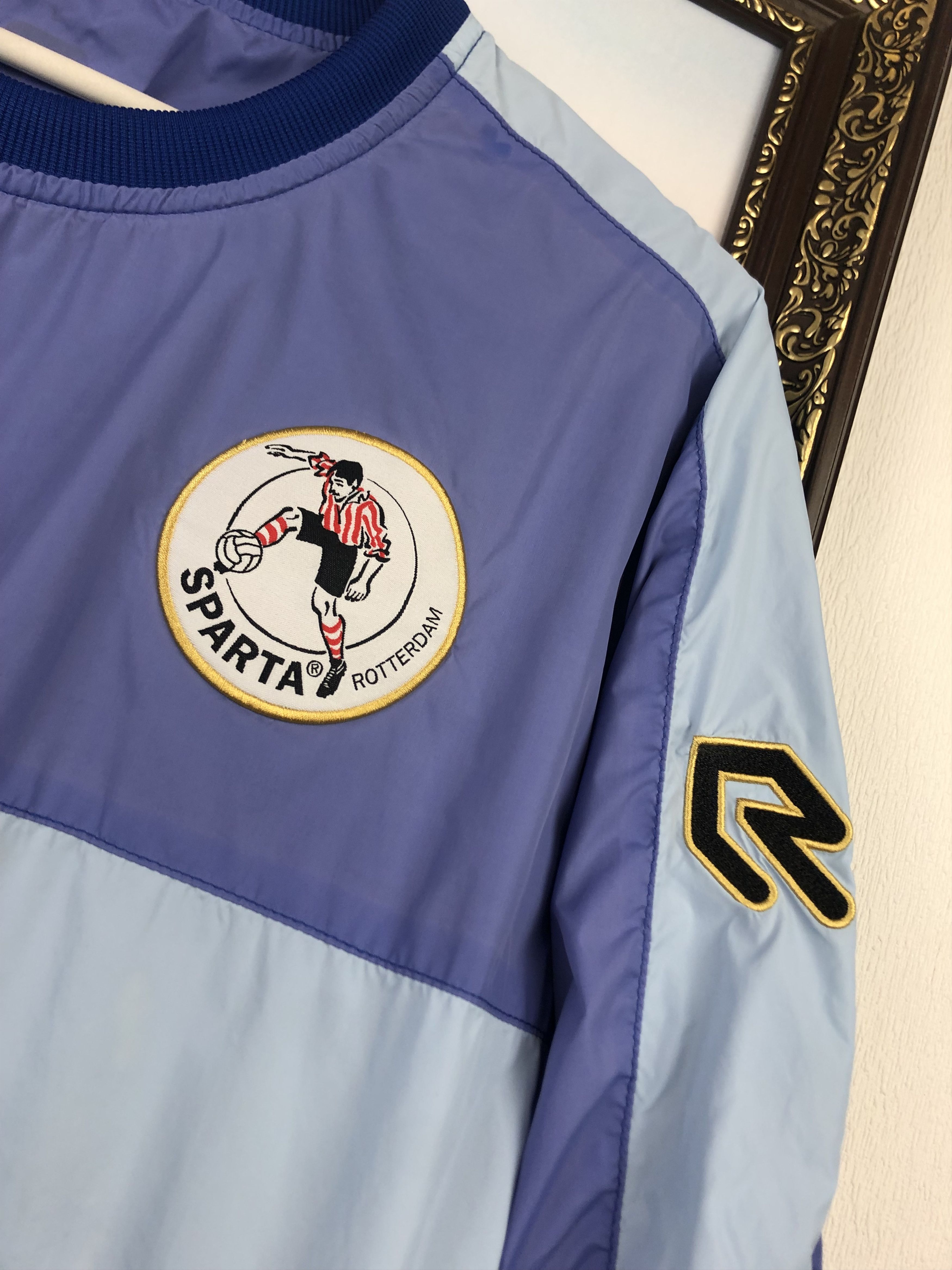 Vintage Sparta Rotterdam Jacket Soccer Track Top Windbreaker Train Size US L / EU 52-54 / 3 - 8 Thumbnail