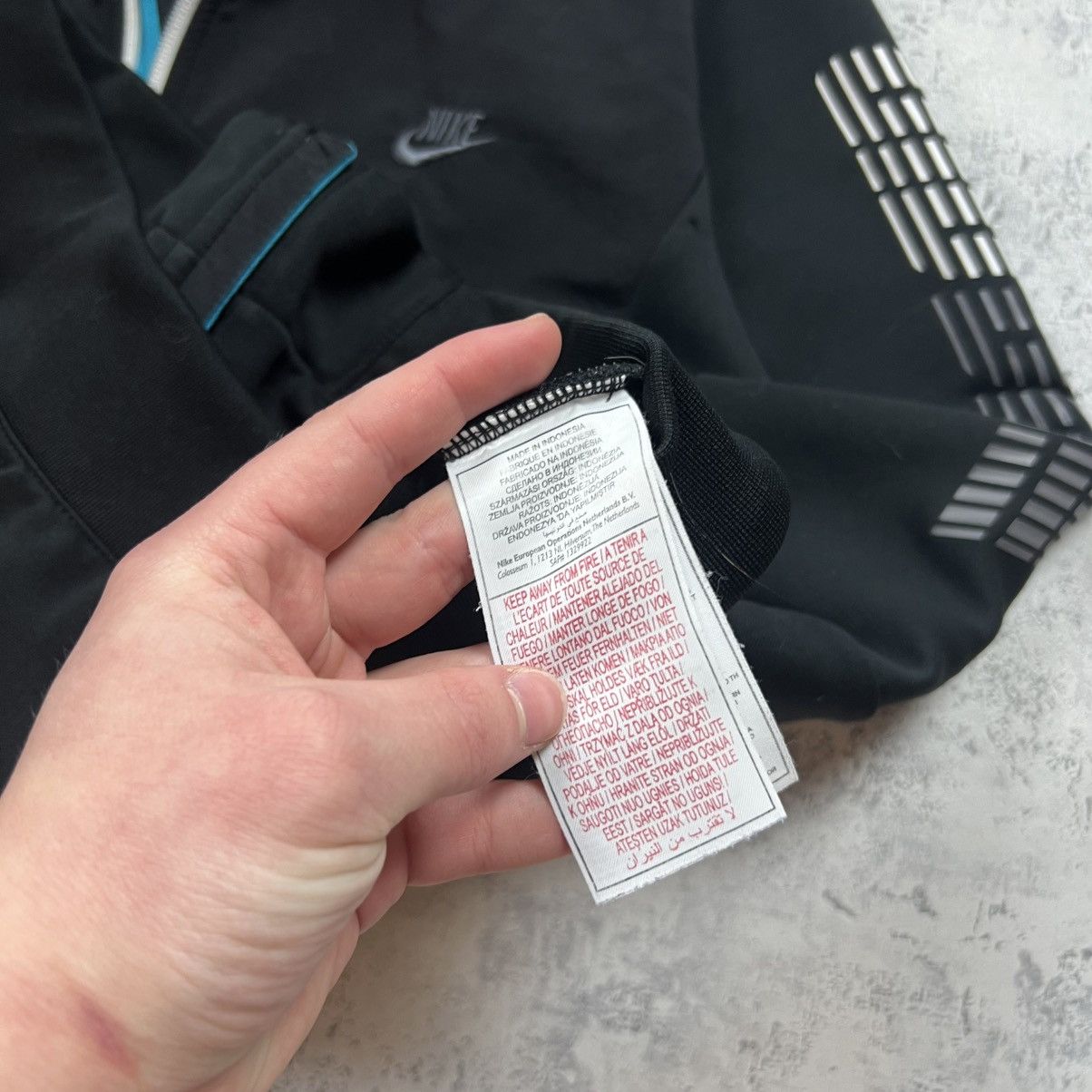 Nike 00s NIKE AIR VINTAGE DRILL RETRO WINDBREAKER JACKET Size US S / EU 44-46 / 1 - 9 Thumbnail