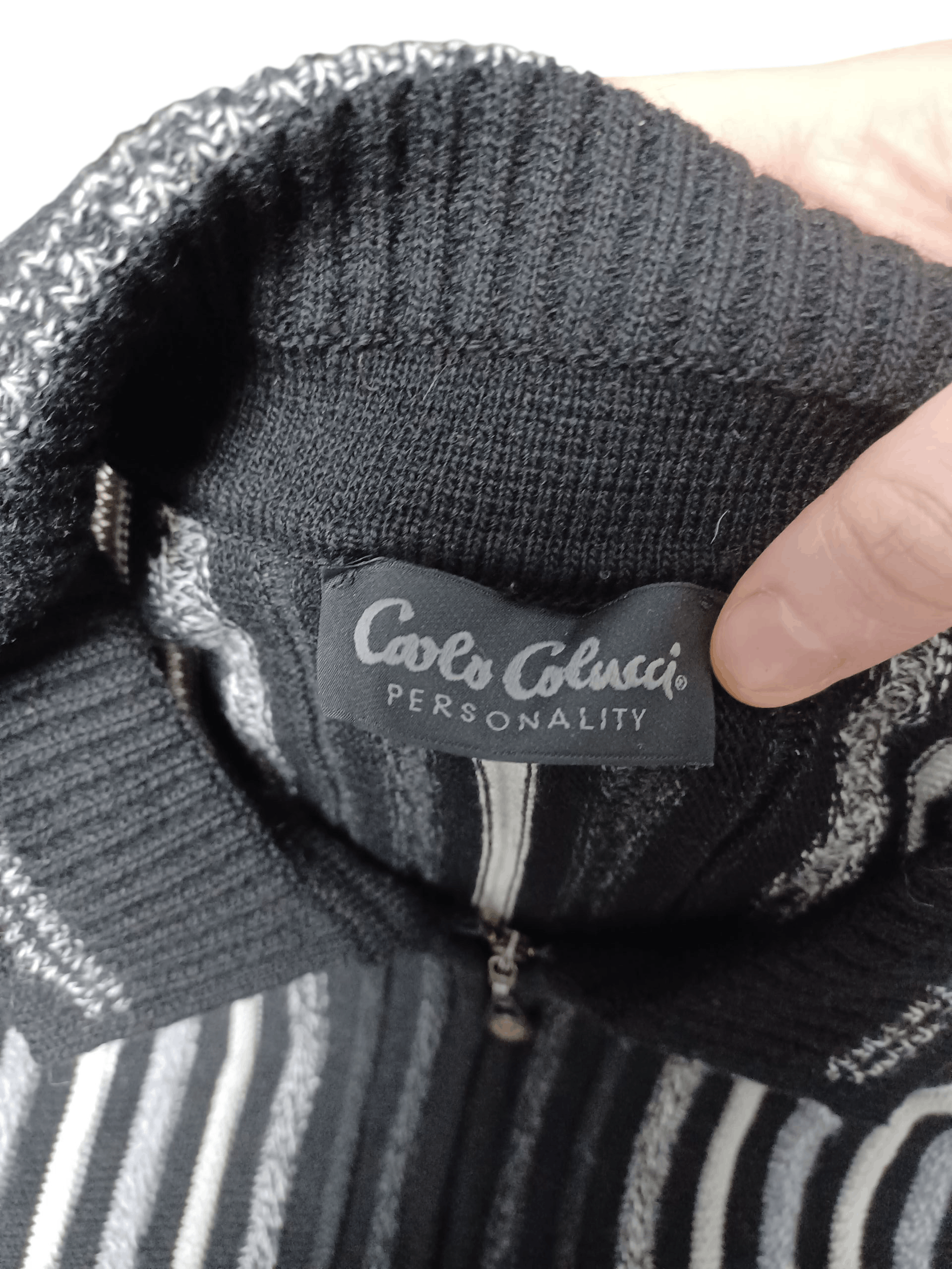 Carlo Colucci CARLO COLUCCI VINTAGE LUXURY KNIT OLDMONEY 1/3 SWEATER Size US XL / EU 56 / 4 - 5 Thumbnail
