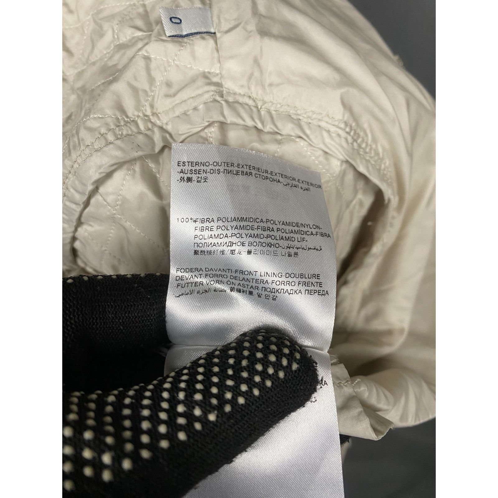 Moncler Moncler Eliane Giubbotto Women's Beige Quilted Jacket Size 0 Size XS / US 0-2 / IT 36-38 - 17 Thumbnail