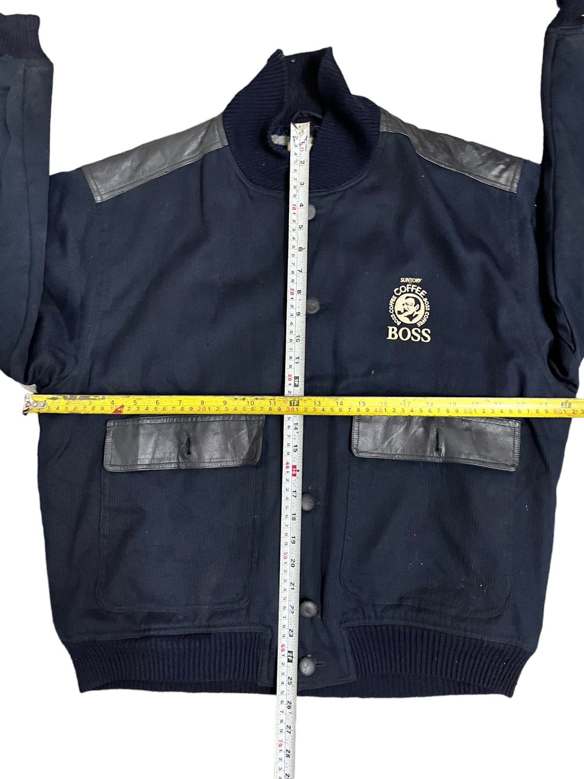Japanese Brand × Vintage Vintage Suntory Original Design Coffee ‘BOSS’ Varsity Jacket Size US L / EU 52-54 / 3 - 12 Thumbnail