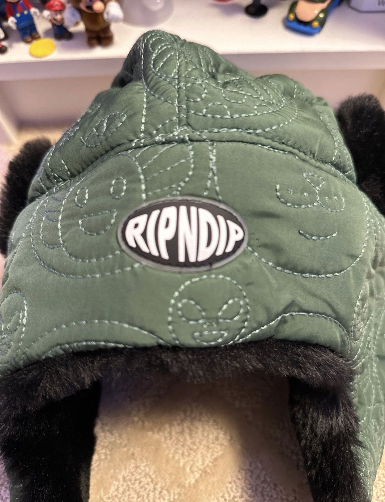 Other Rip N Dip Fuzzy Aviator Hat Size ONE SIZE - 3 Thumbnail