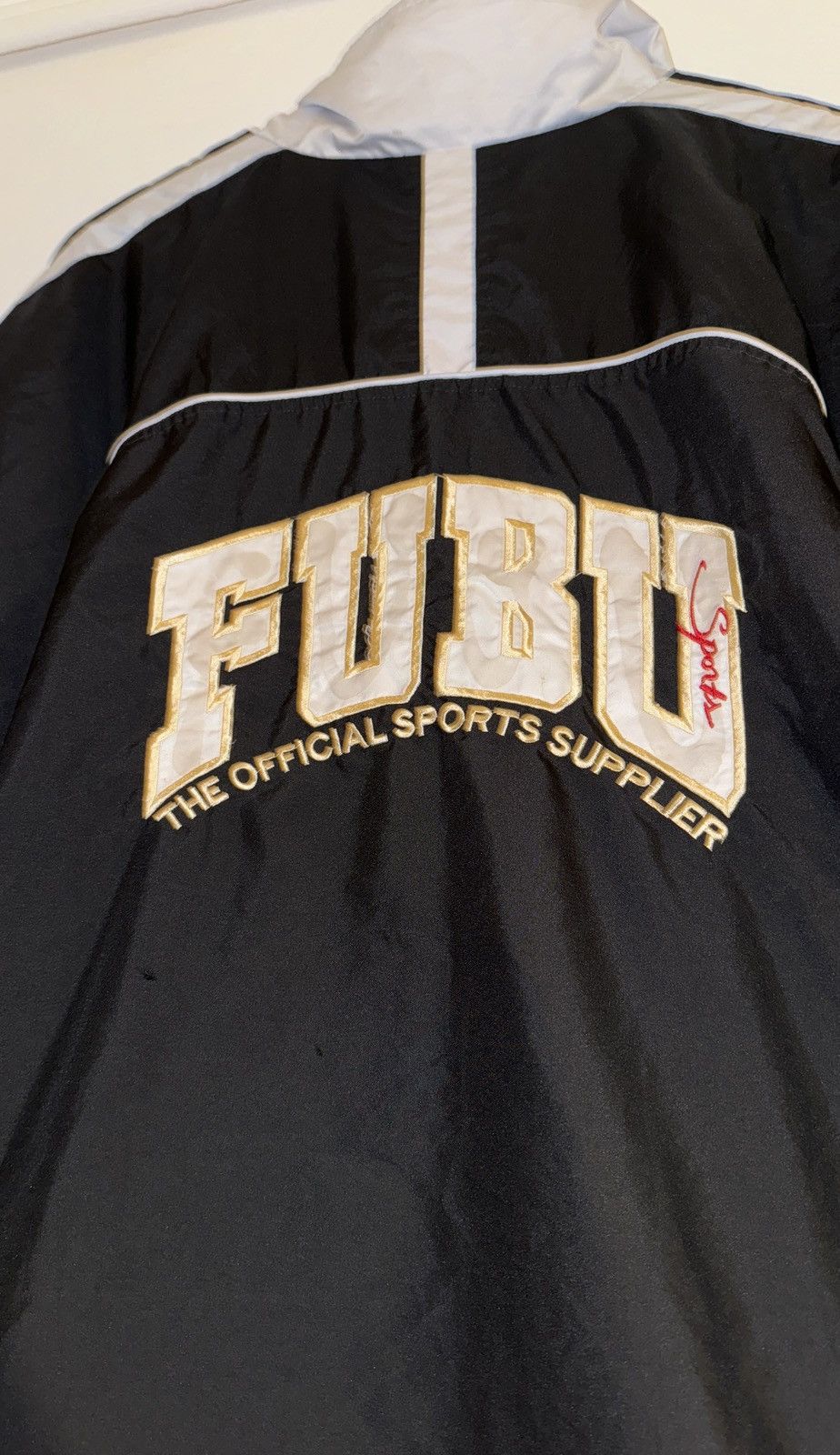 FUBU The Collection Vintage 90s Nylon Jacket Full Zip