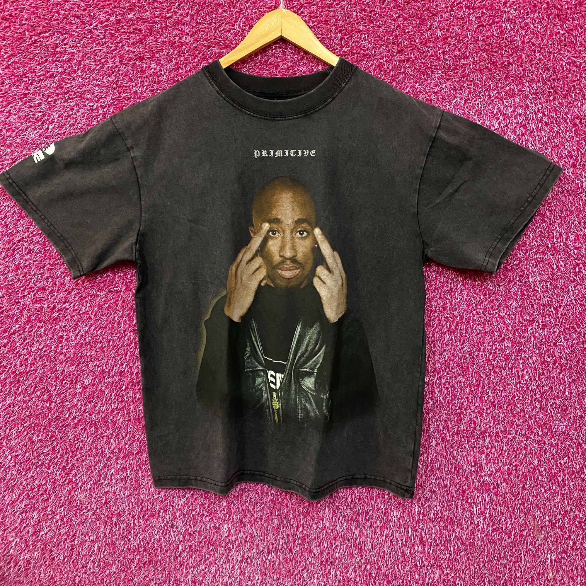 Primitive Primitive x Tupac Shakur Icon Graphic T-Shirt Medium Size US M / EU 48-50 / 2 - 1 Thumbnail