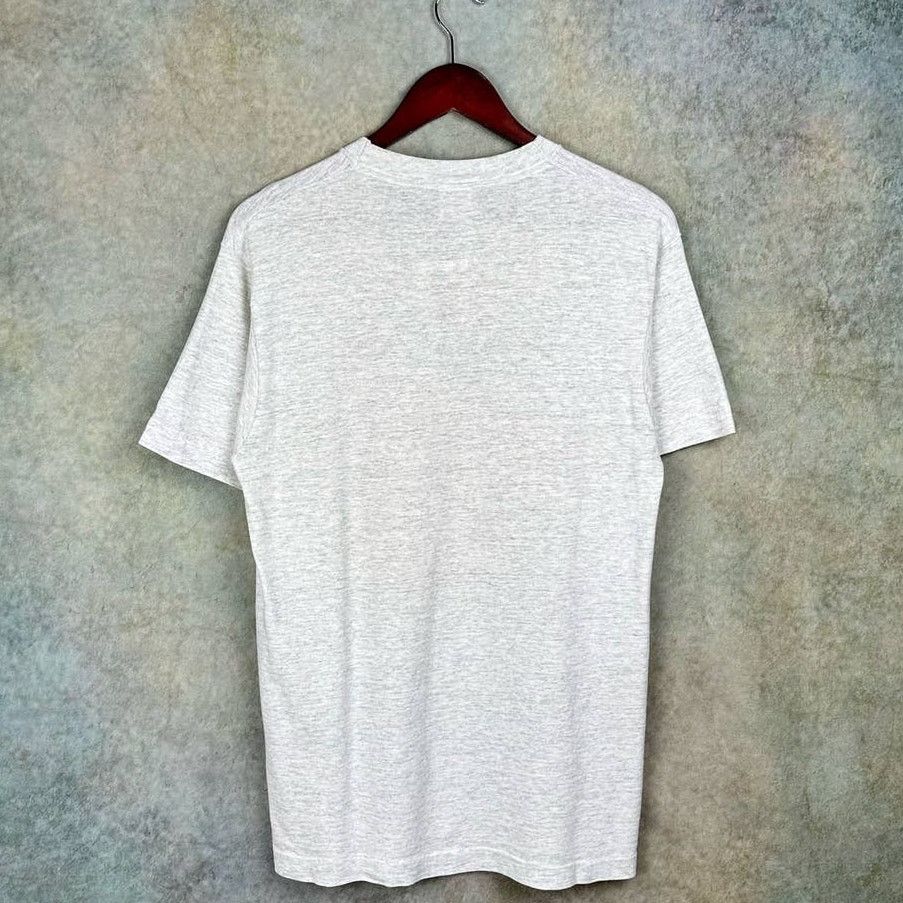 Fruit Of The Loom × Vintage Vintage 90s Syracuse University T Shirt Sz M gray USA Made Size US M / EU 48-50 / 2 - 3 Thumbnail
