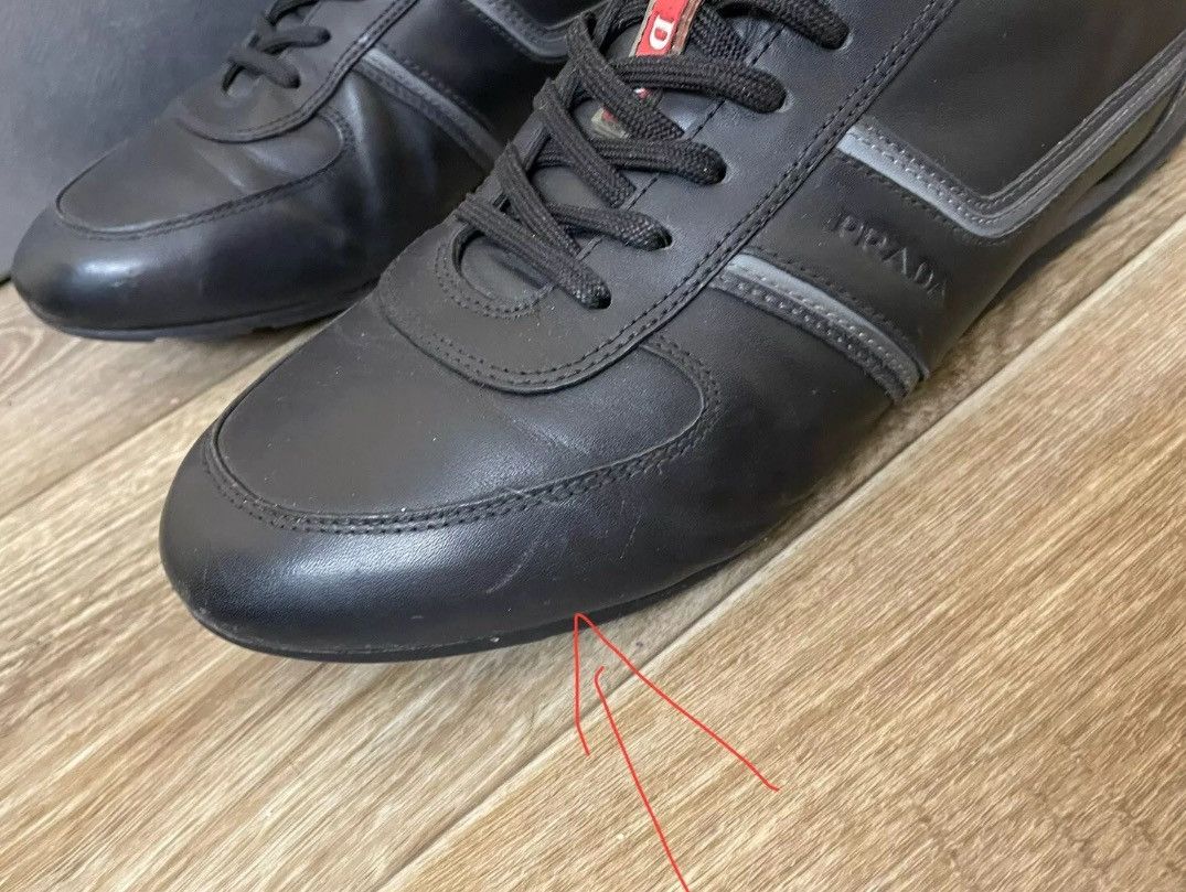 Prada Prada sneakers size 10,5 black Size US 9.5 / EU 42-43 - 16 Thumbnail