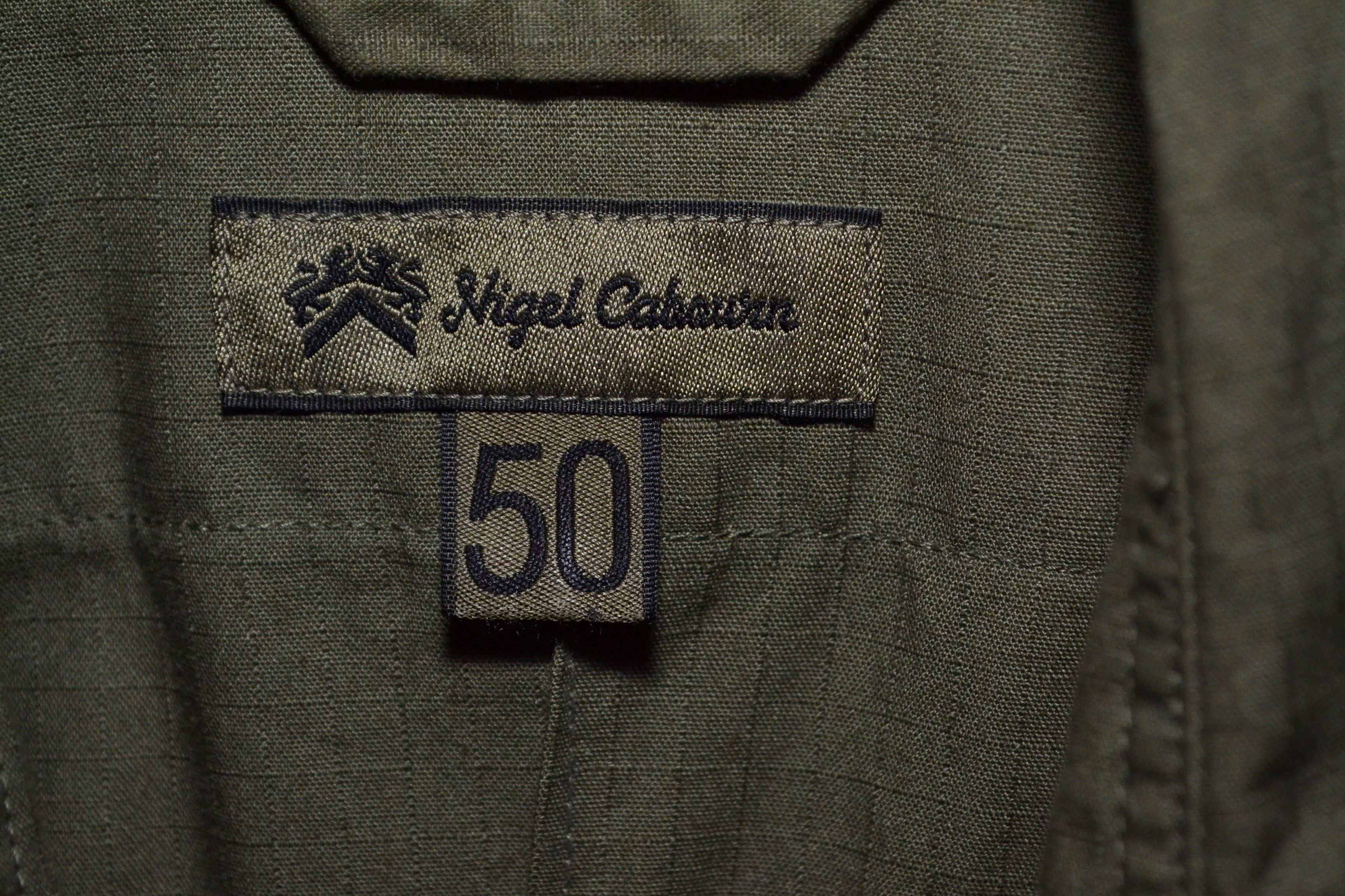 Nigel Cabourn Nigel Cabourn OG-107 Jungle Fatigues Slant Pocket Jacket 50 Size US M / EU 48-50 / 2 - 4 Thumbnail