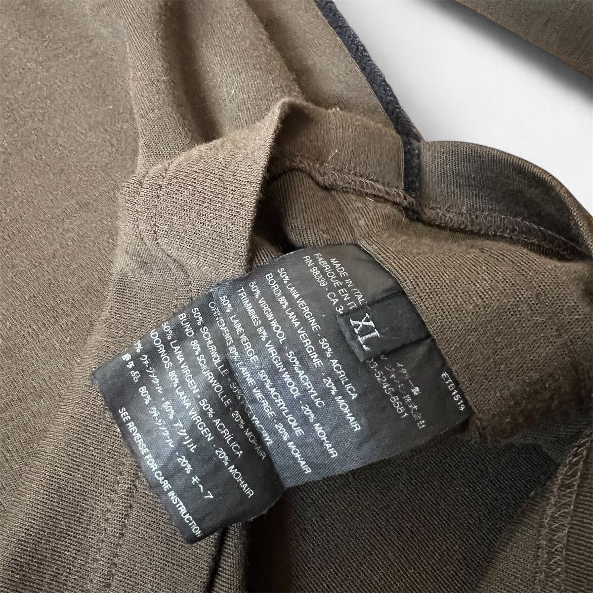 Prada Prada wool army green roll neck sweater Size US L / EU 52-54 / 3 - 6 Thumbnail