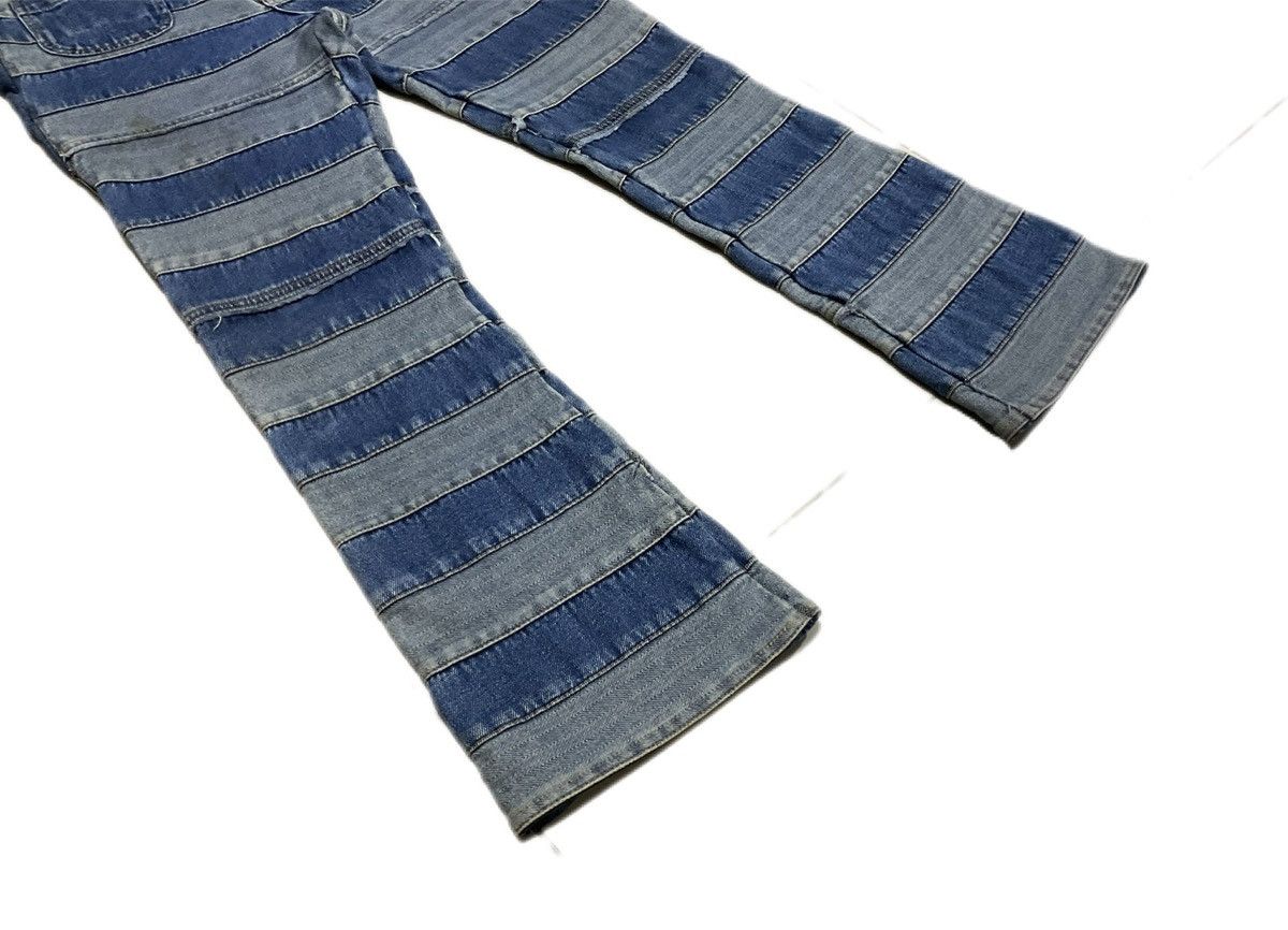 Hysteric Glamour 🔥Sick Y2K Livere Claire Patchwork Hagi Flare Denim Size US 32 / EU 48 - 8 Thumbnail