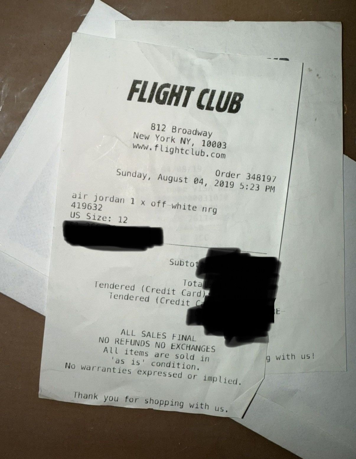 Jordan Brand × Off-White Off white Jordan UNC 1 Size US 12 / EU 45 - 12 Thumbnail