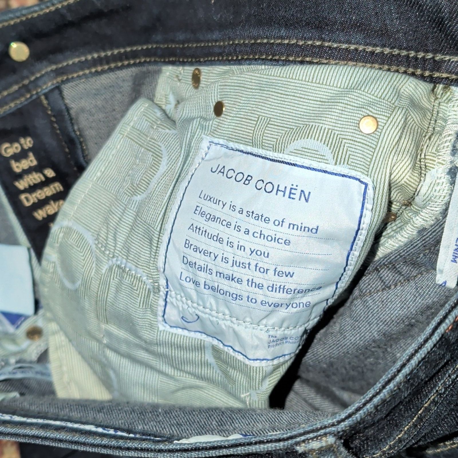 Jacob Cohen Jacob Cohen Indigo Slim Men's Jeans Size 32 Size US 32 / EU 48 - 9 Thumbnail