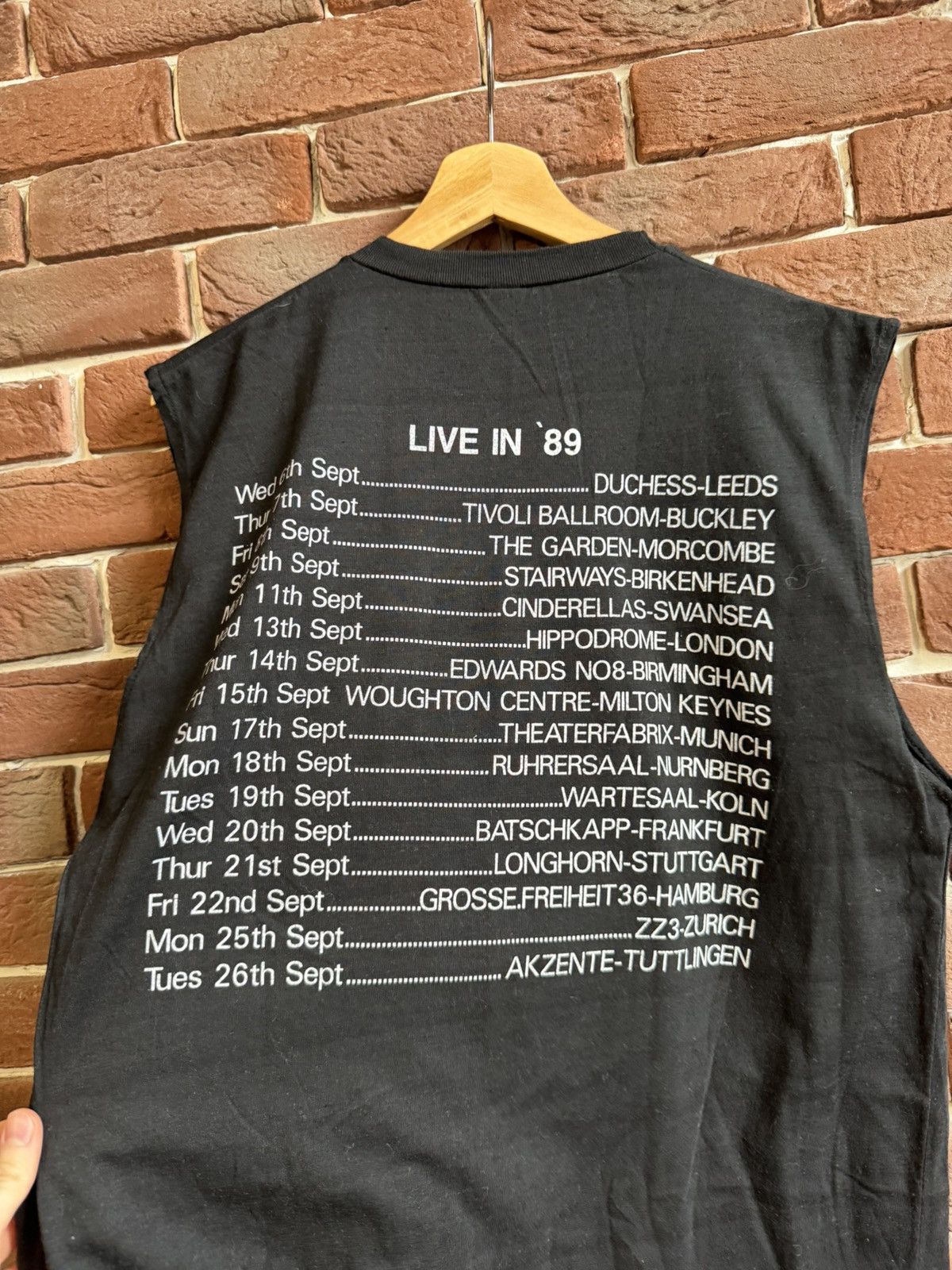 Band Tees Vintage 1989 Doc Holiday Song for Outlaw Rock Band Tee 90s Size US XL / EU 56 / 4 - 5 Thumbnail