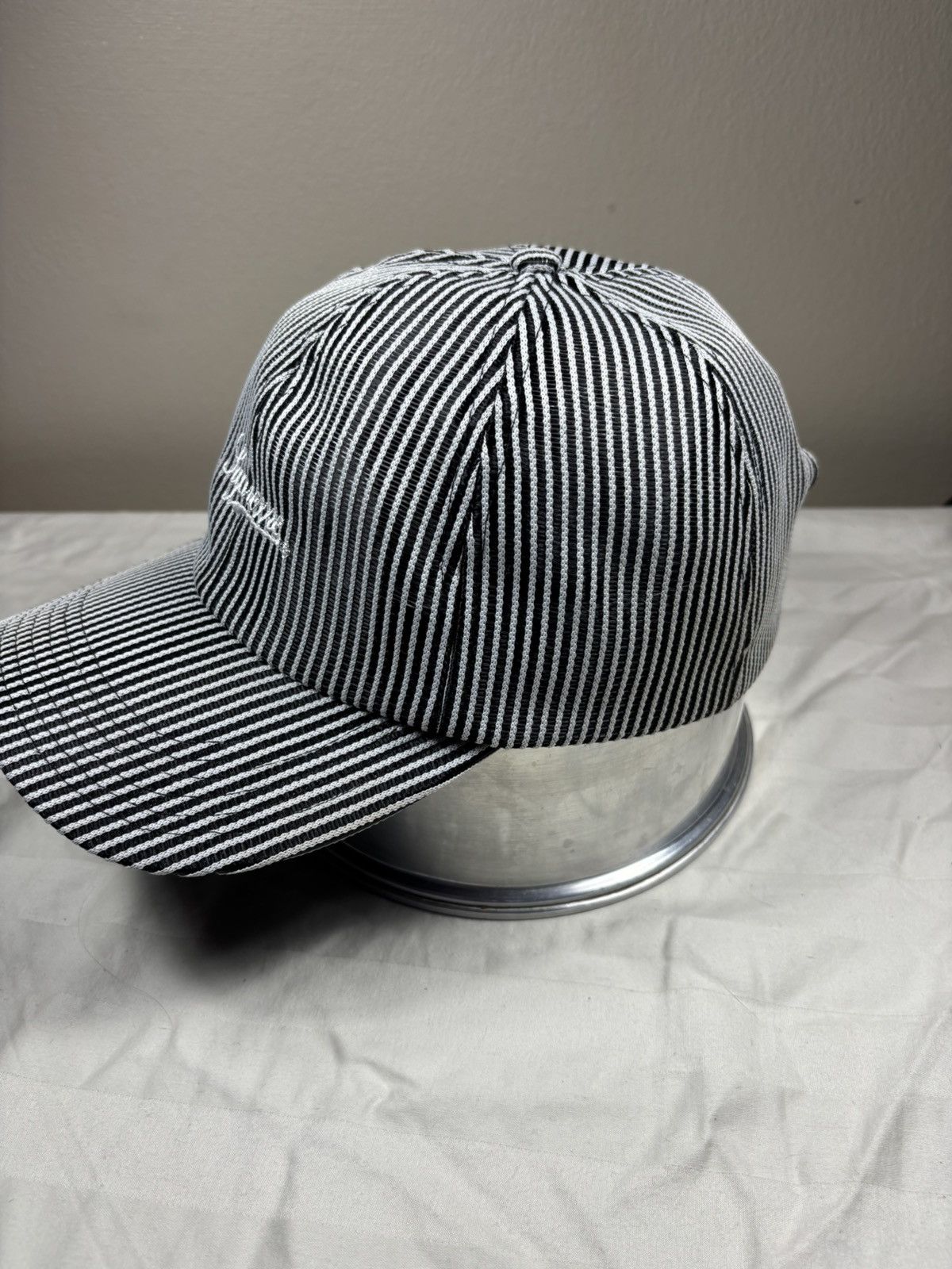 Supreme Supreme Stripe Mesh 6-Panel Hat Size ONE SIZE - 4 Thumbnail